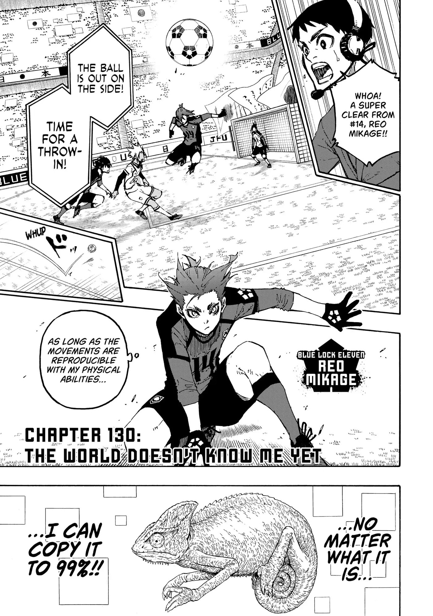 Blue Lock Chapter 130 page 1 - 
