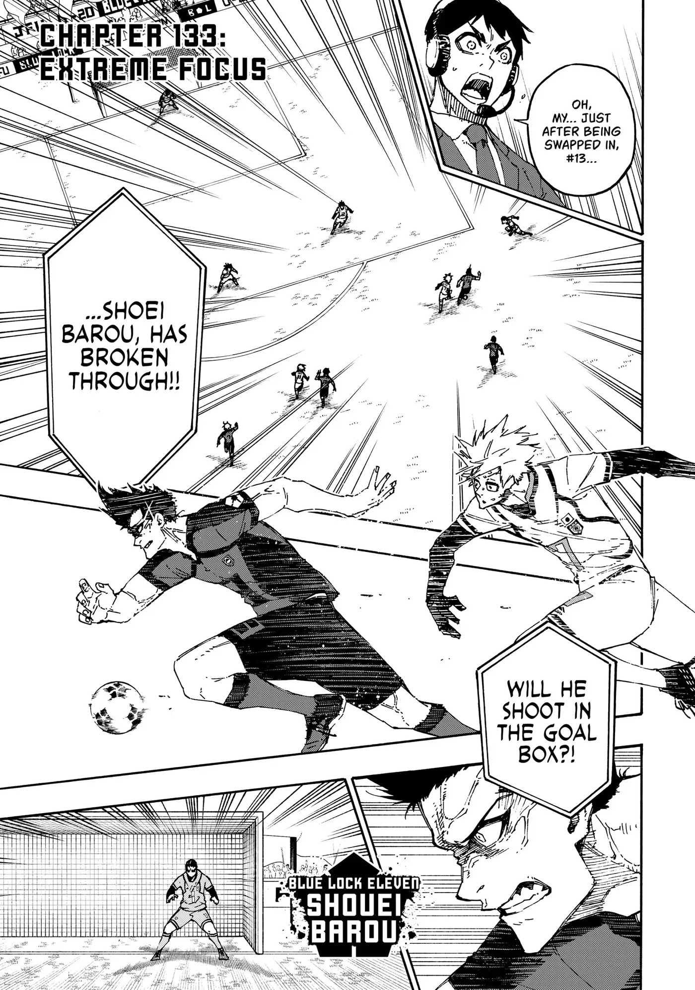Blue Lock Chapter 133 page 1 - 