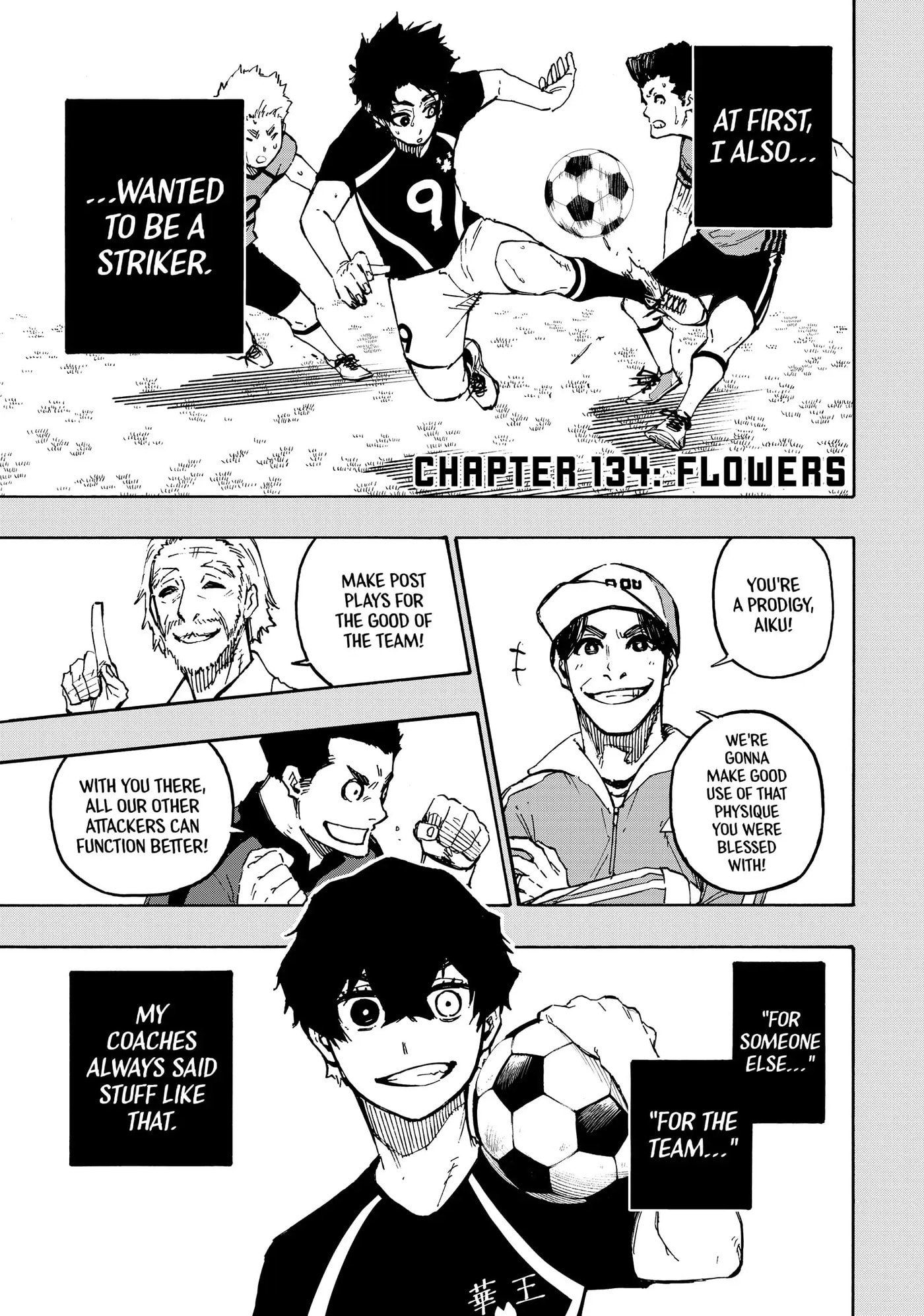 Blue Lock Chapter 134 page 1 - 