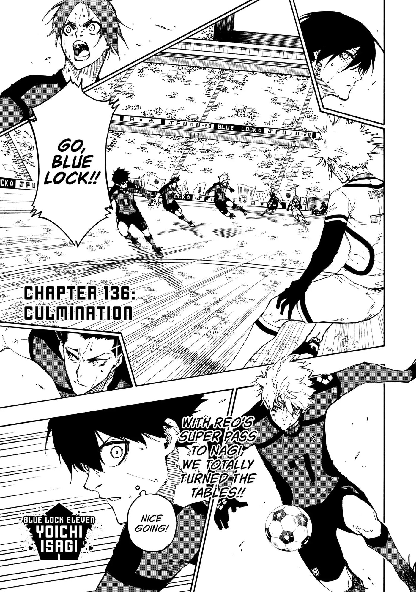 Blue Lock Chapter 136 page 1 - 