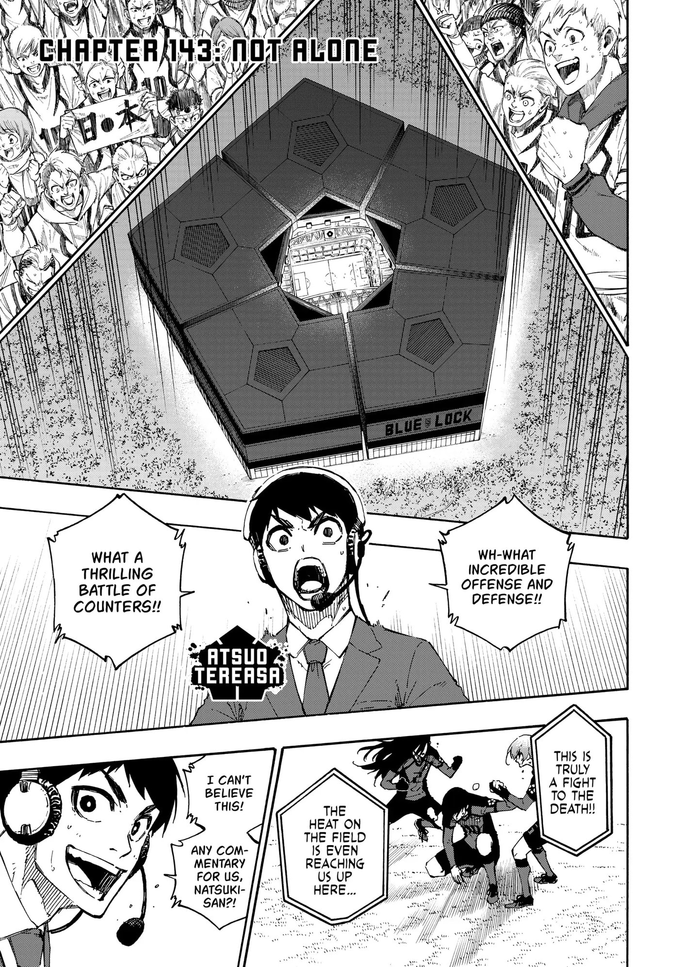 Blue Lock Chapter 143 page 1 - 