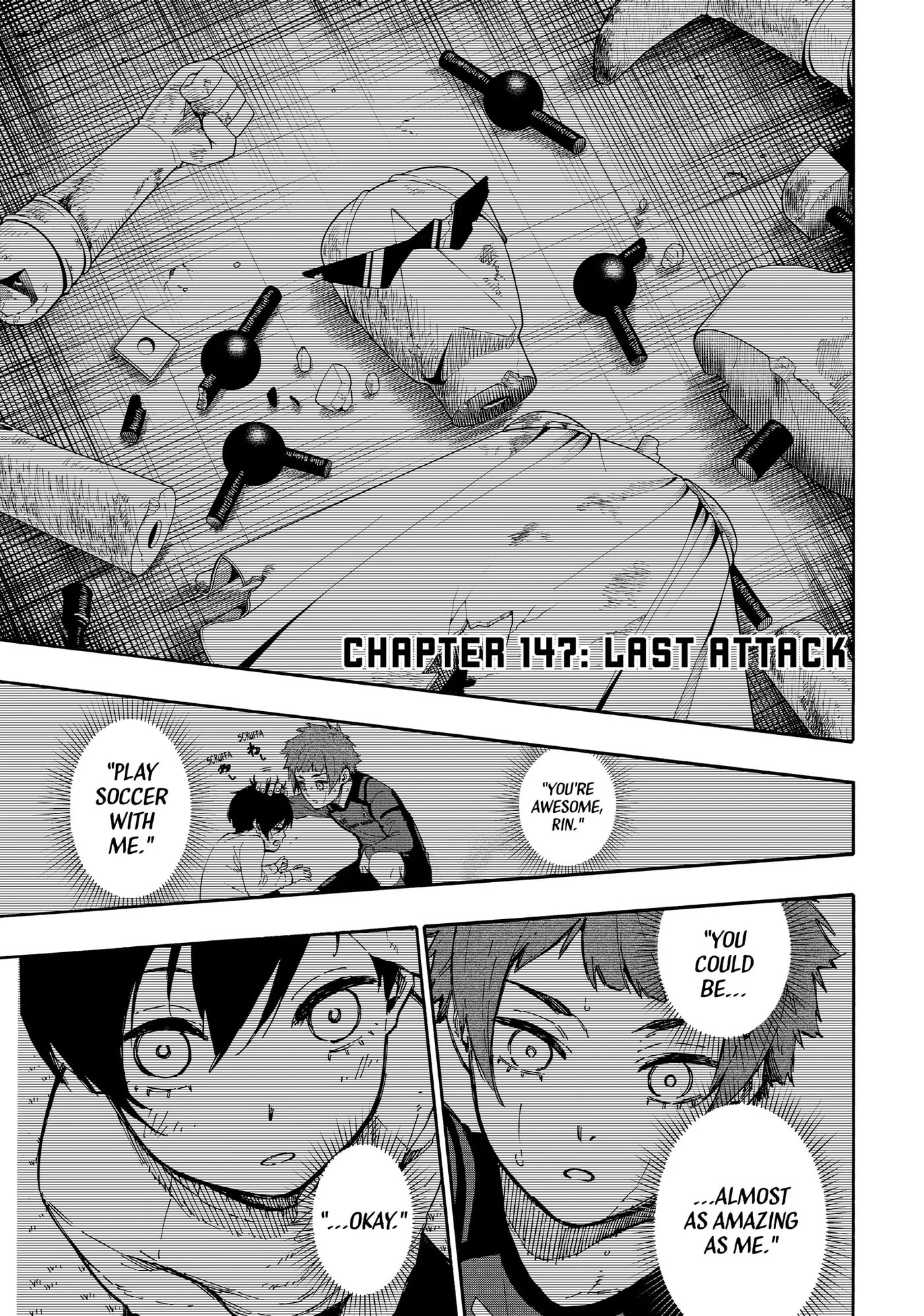 Blue Lock Chapter 147 page 1 - 