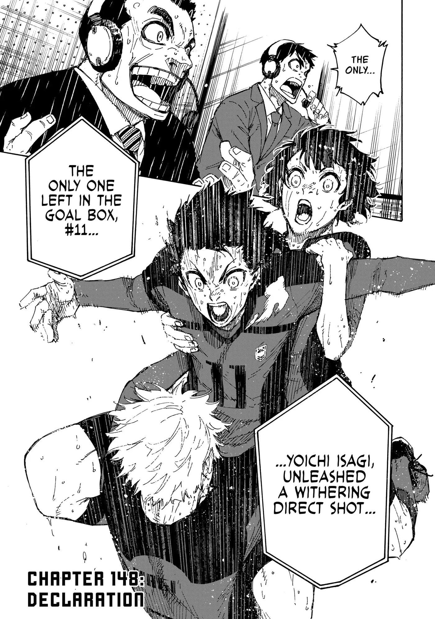 Blue Lock Chapter 148 page 1 - 