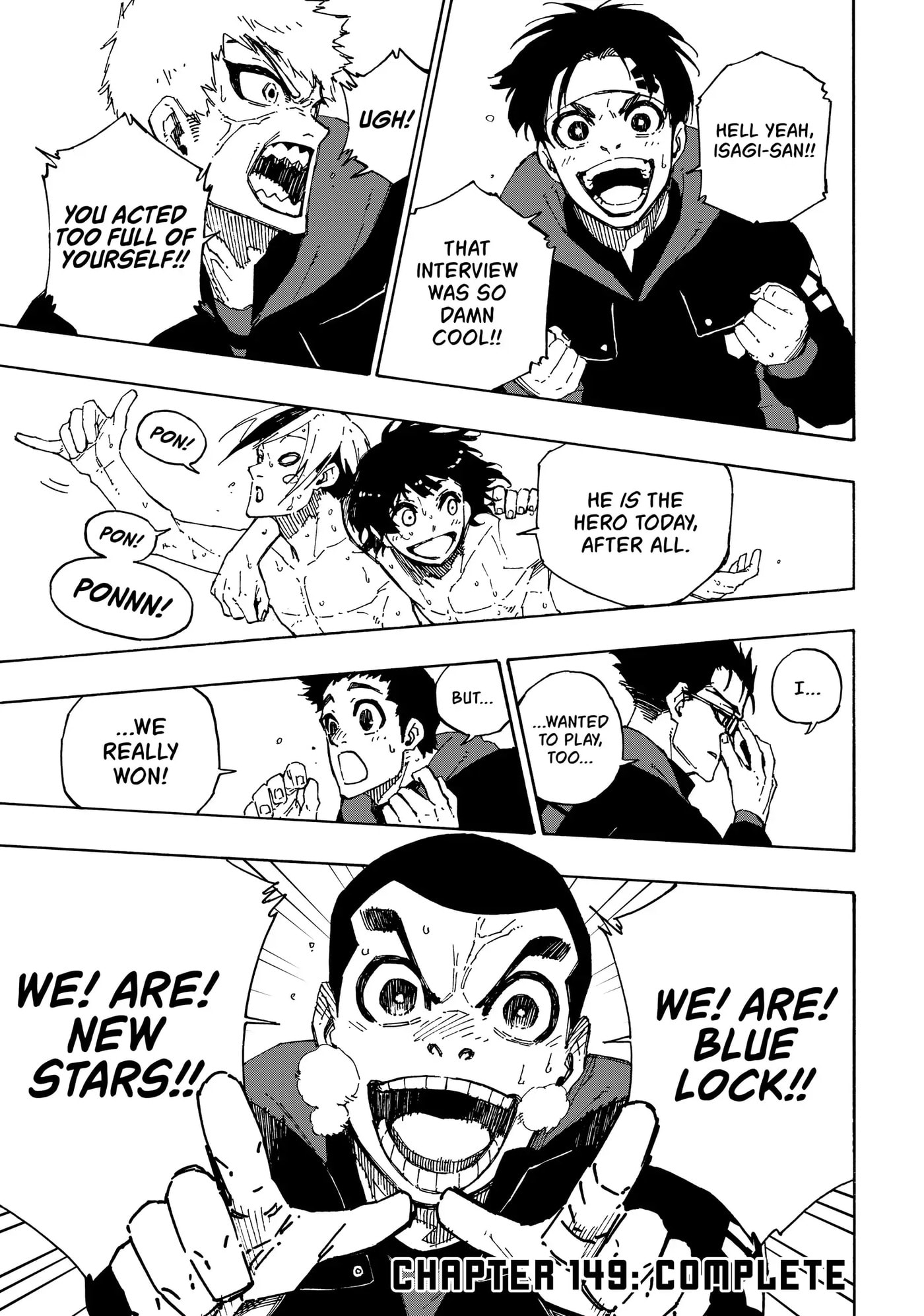 Blue Lock Chapter 149 page 1 - 