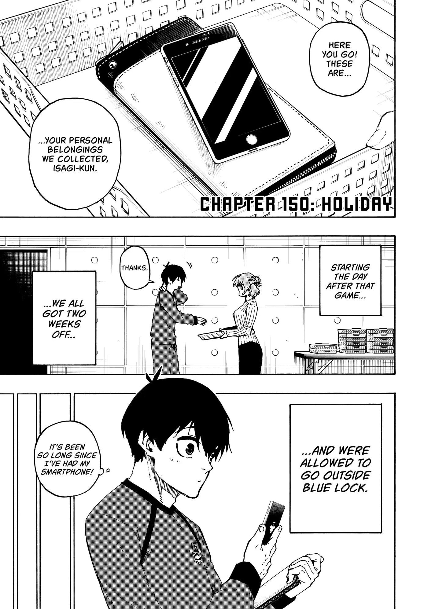 Blue Lock Chapter 150 page 4 - 