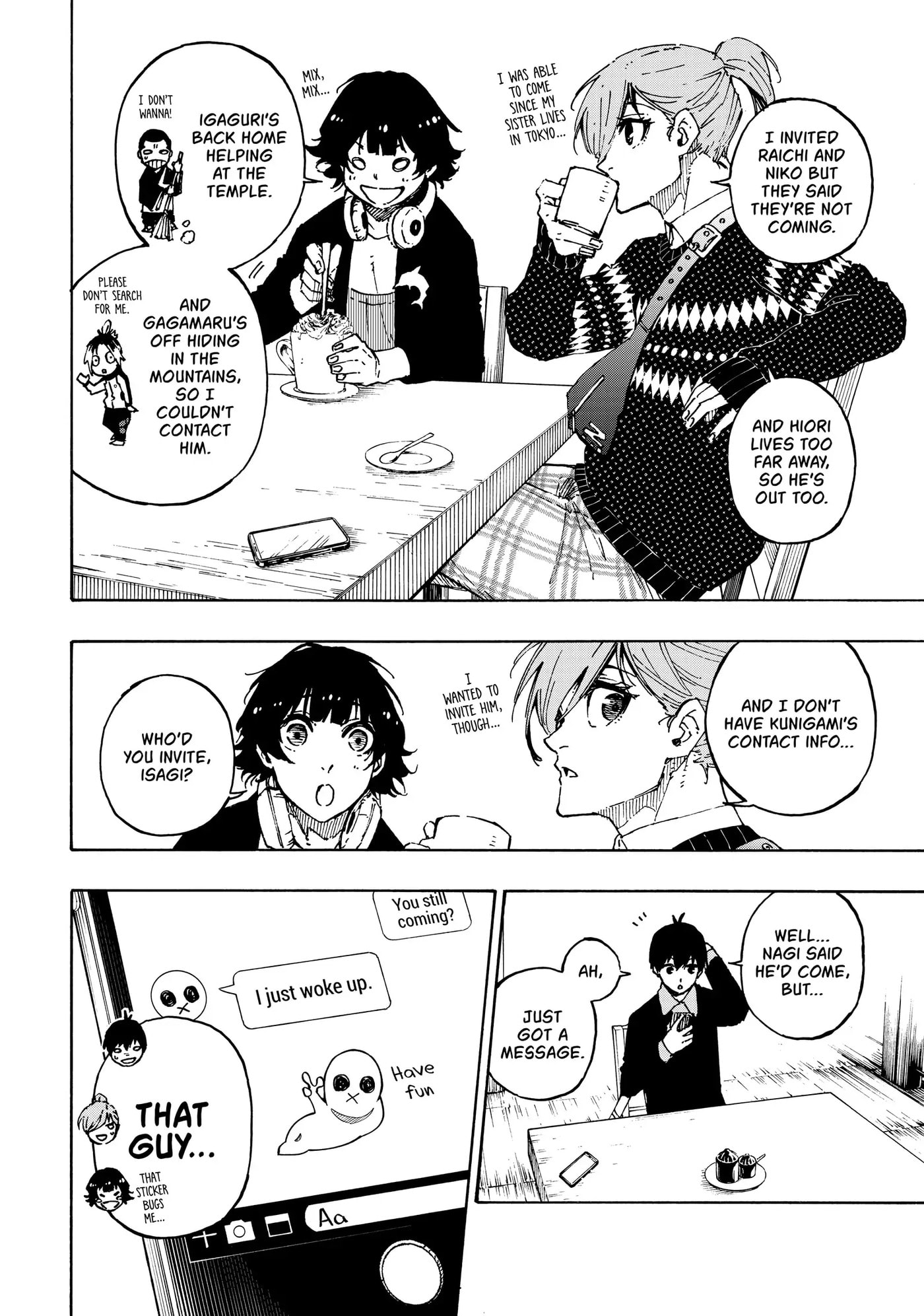 Blue Lock Chapter 150 page 7 - 