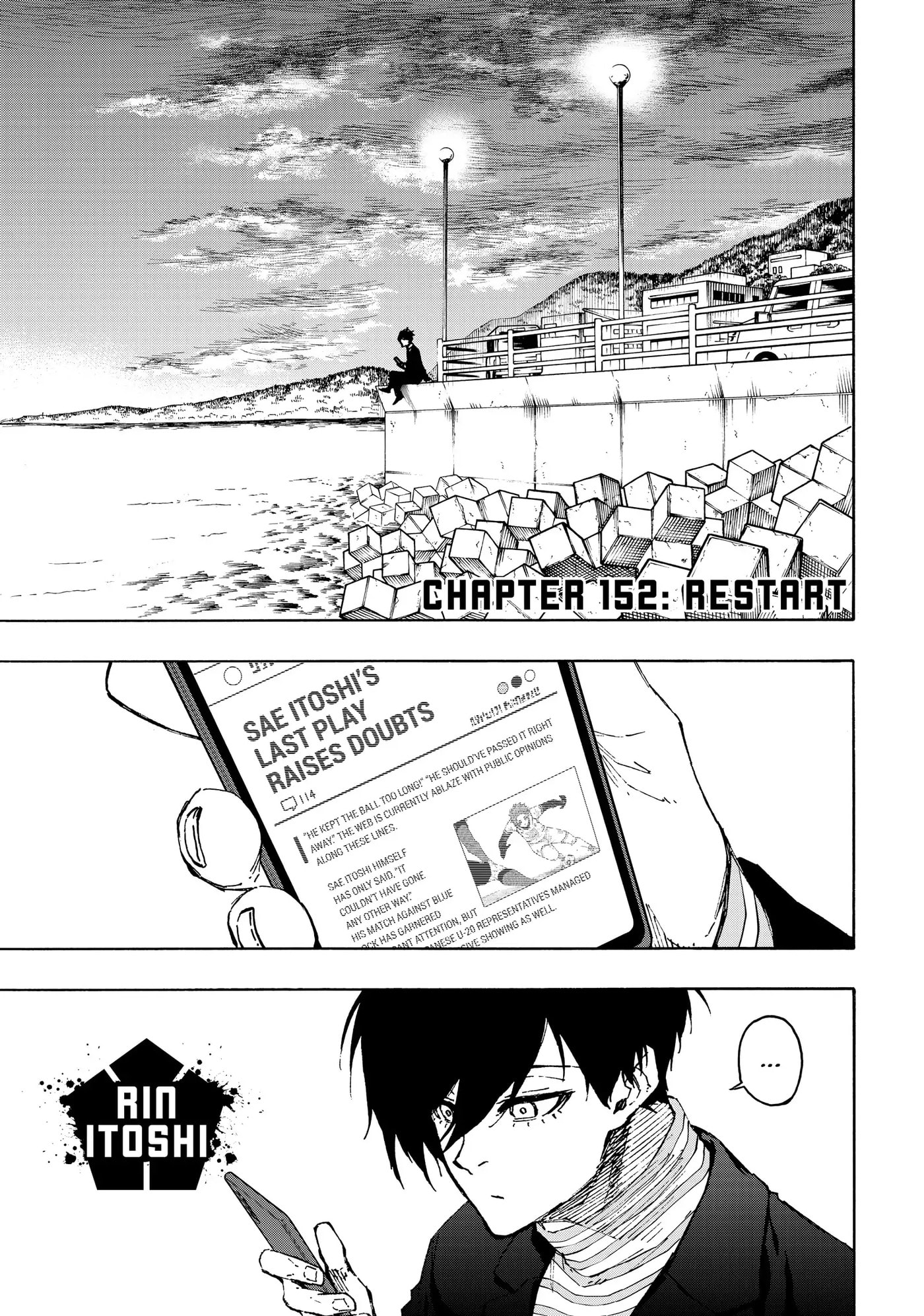 Blue Lock Chapter 152 page 1 - 