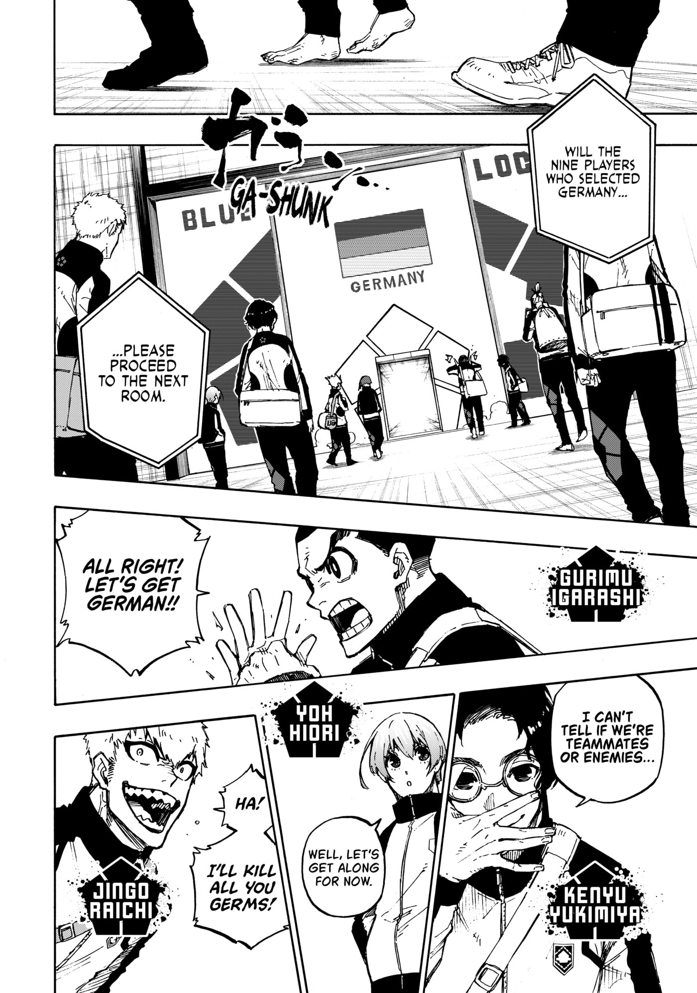 Blue Lock Chapter 154 page 11 - 