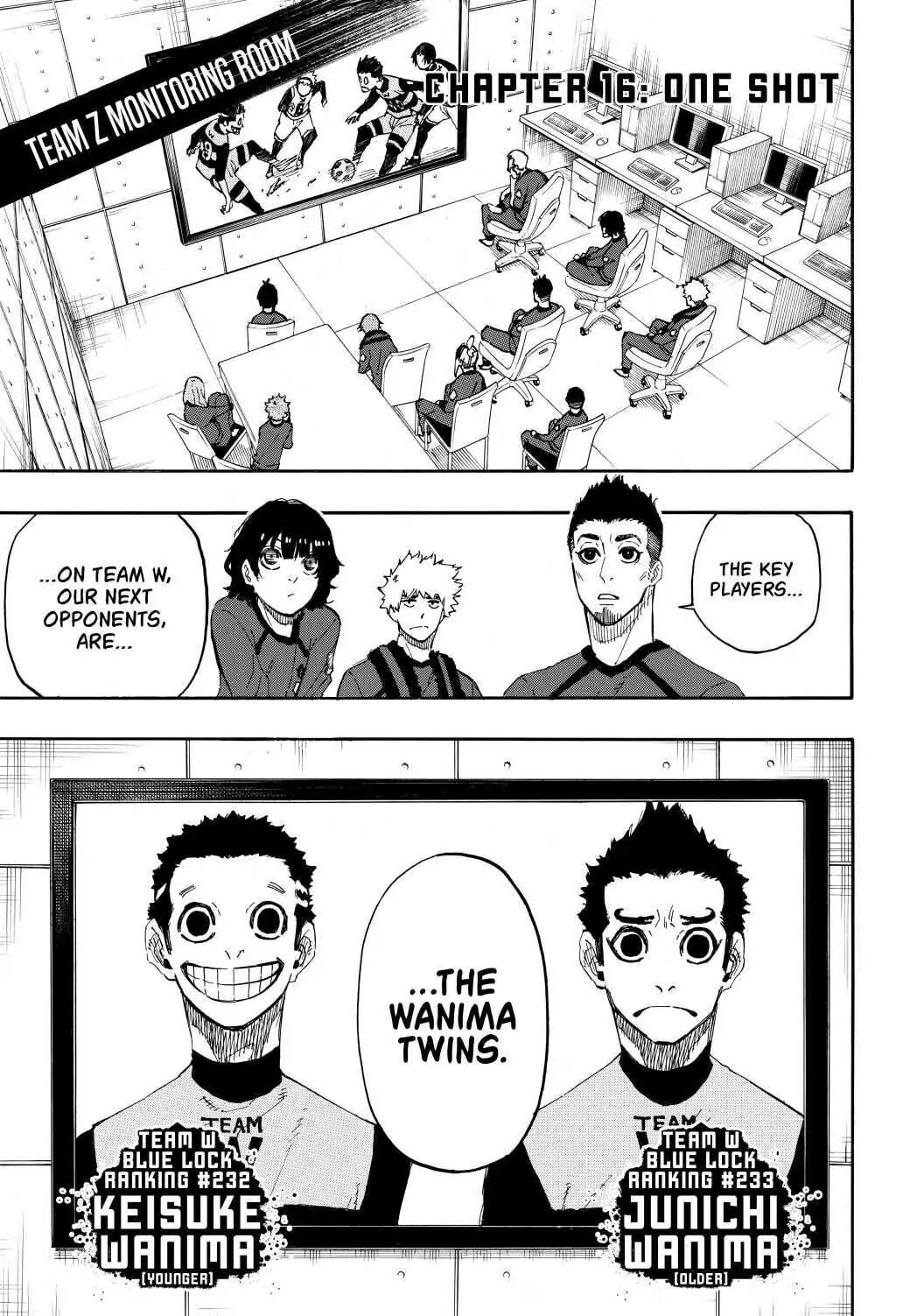 Blue Lock Chapter 16 page 1 - 