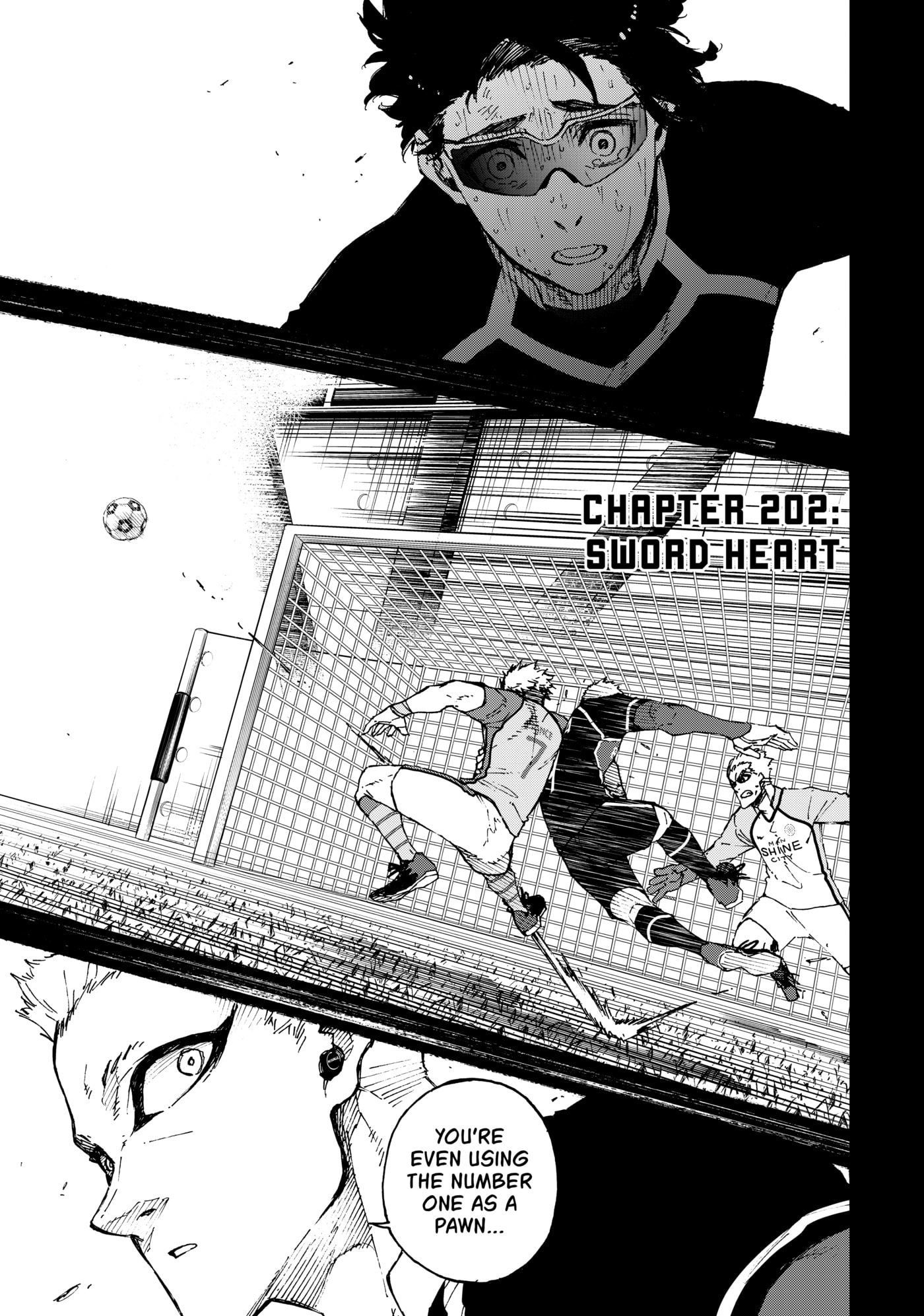 Blue Lock Chapter 202 page 1 - 