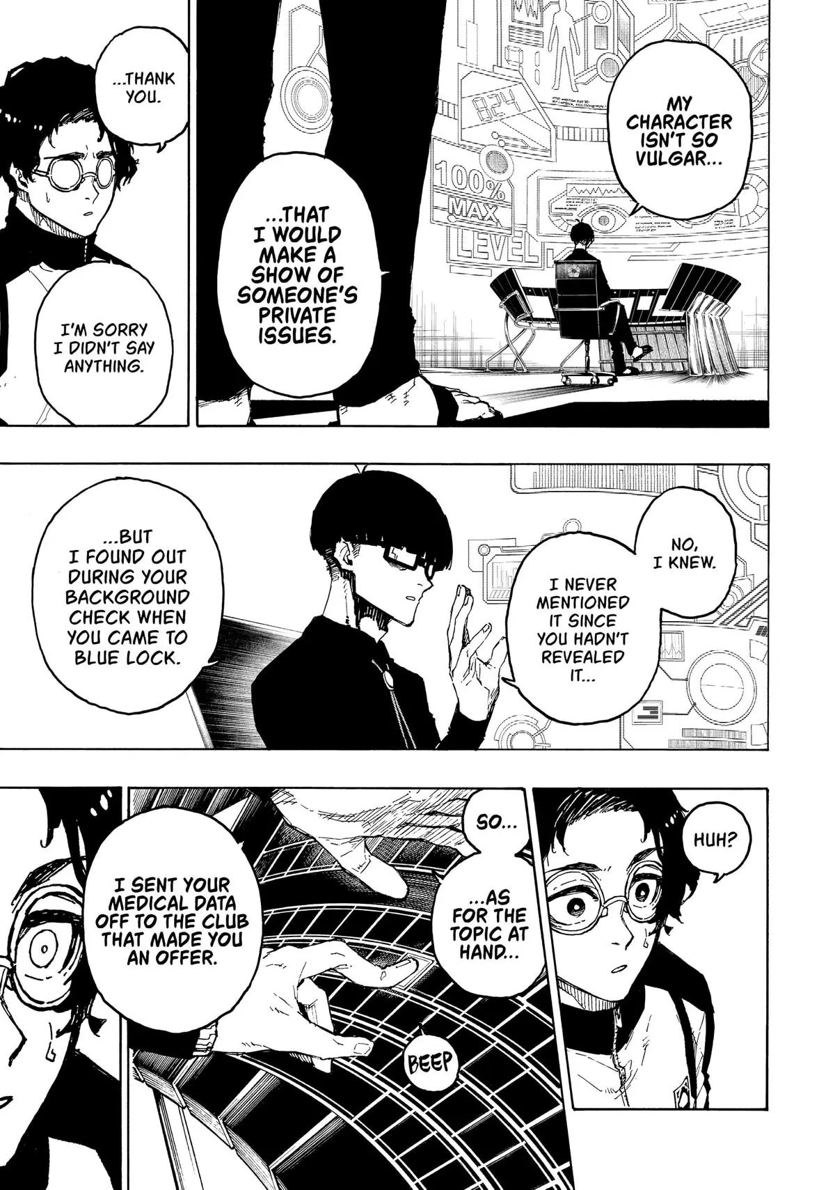 Blue Lock Chapter 205 page 15 - 