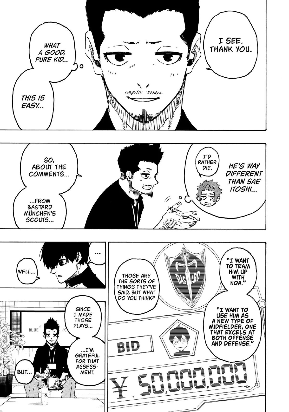 Blue Lock Chapter 205 page 3 - 