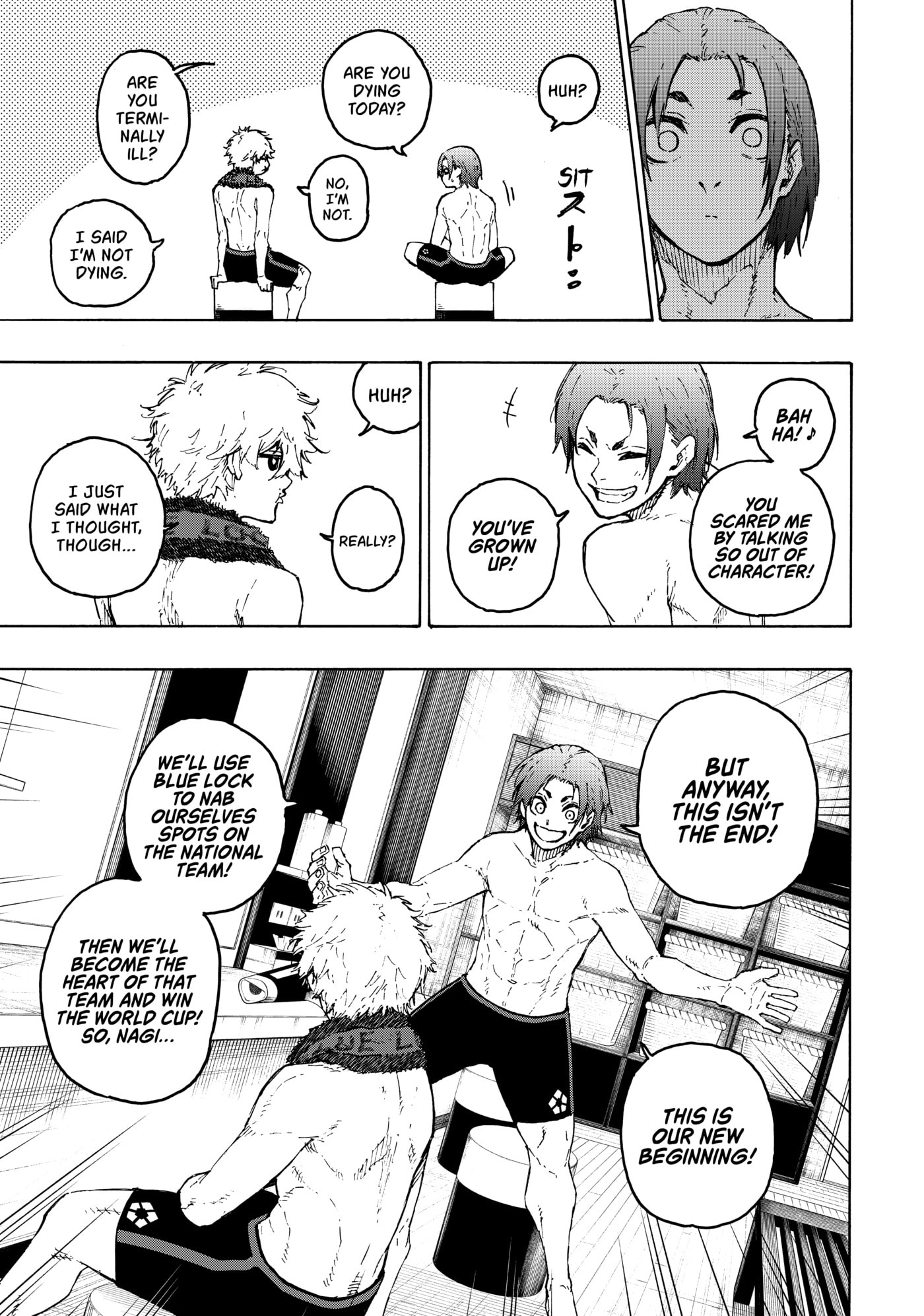 Blue Lock Chapter 207 page 9 - 
