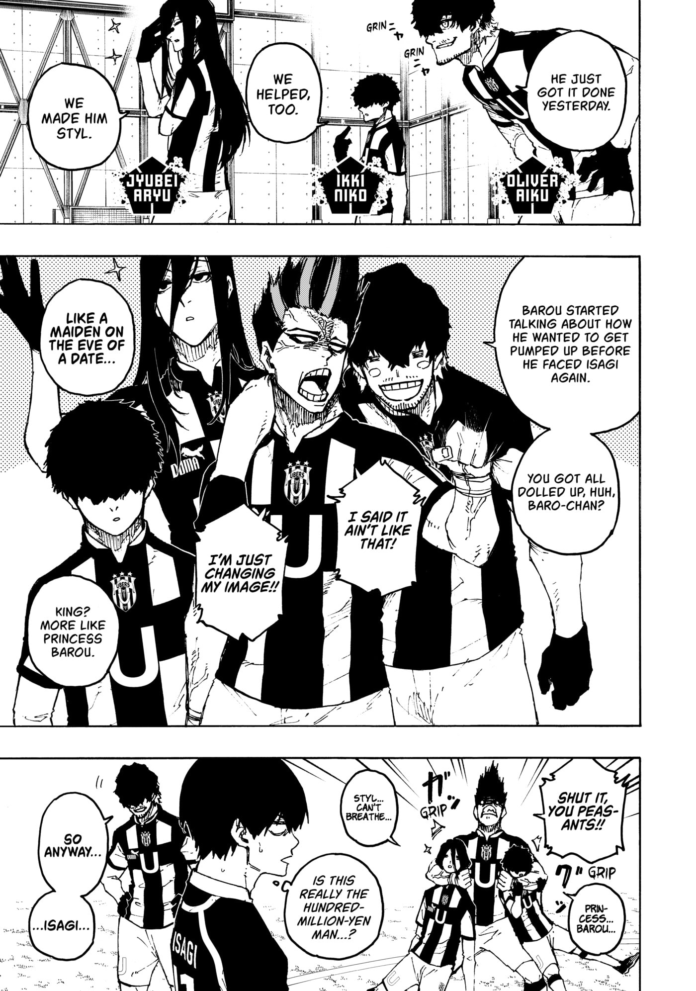 Blue Lock Chapter 210 page 3 - 