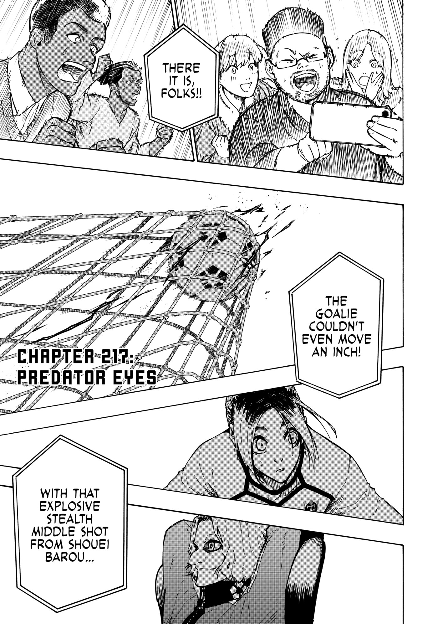 Blue Lock Chapter 217 page 1 - 
