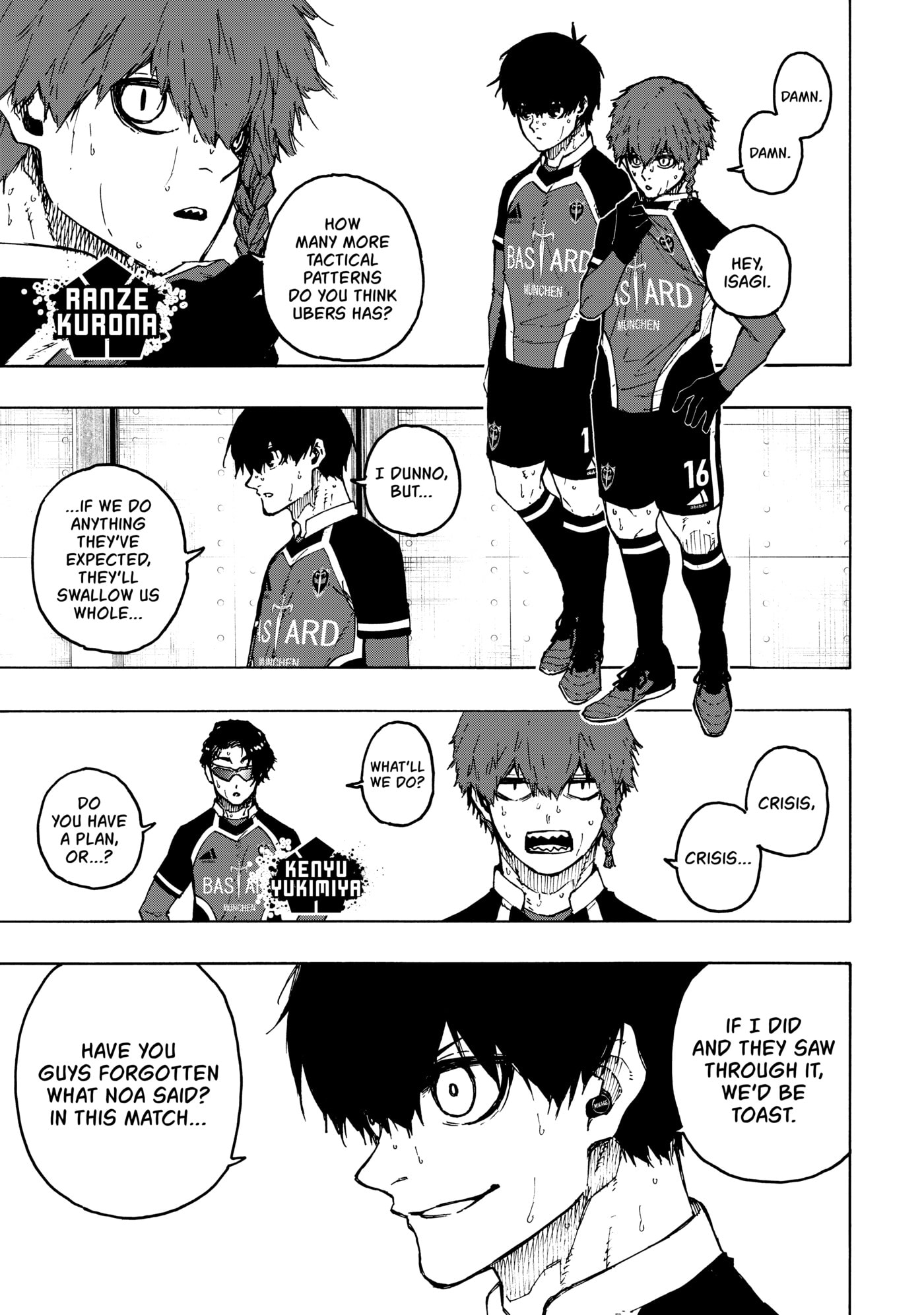 Blue Lock Chapter 217 page 9 - 