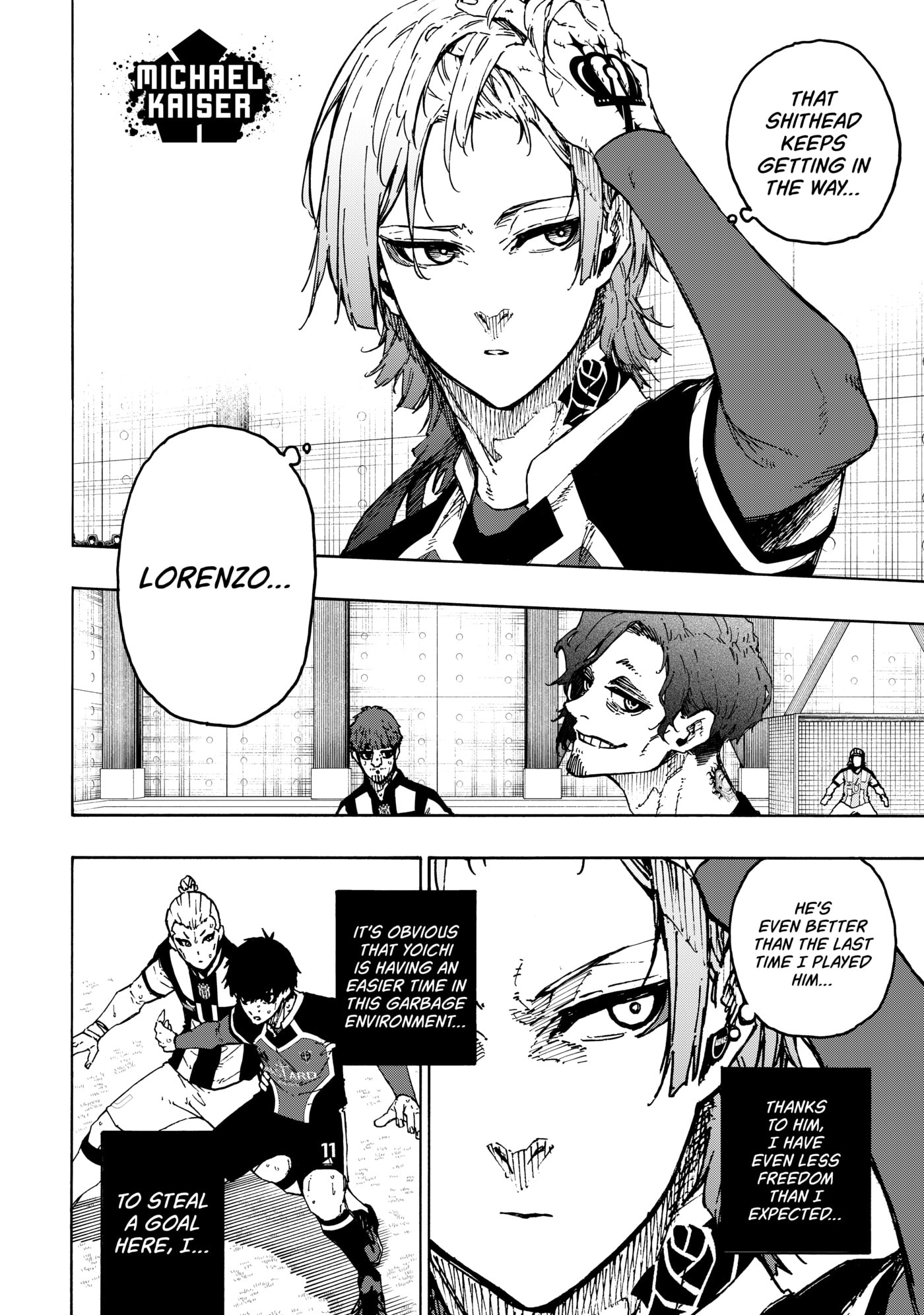 Blue Lock Chapter 218 page 14 - 