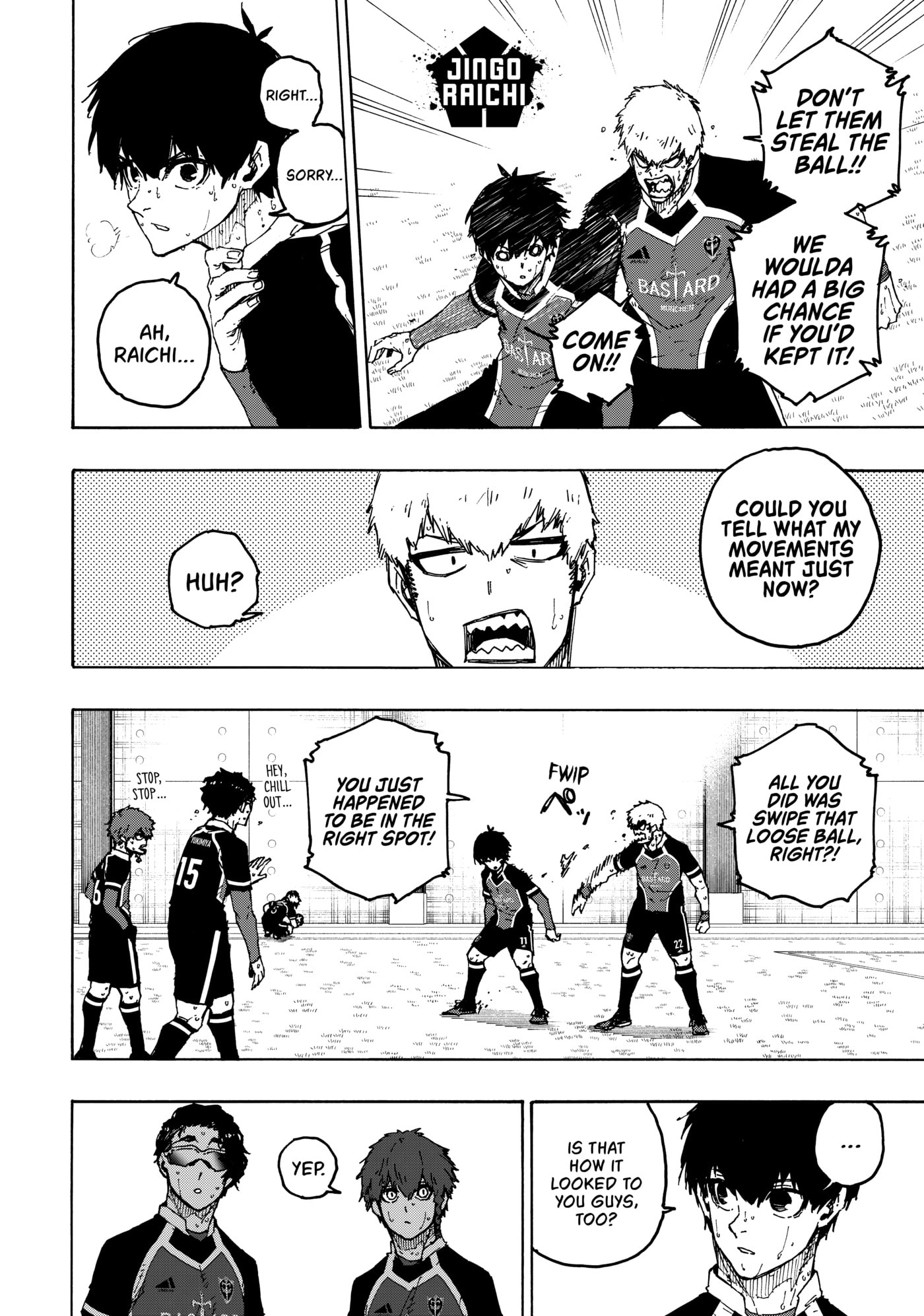 Blue Lock Chapter 218 page 6 - 
