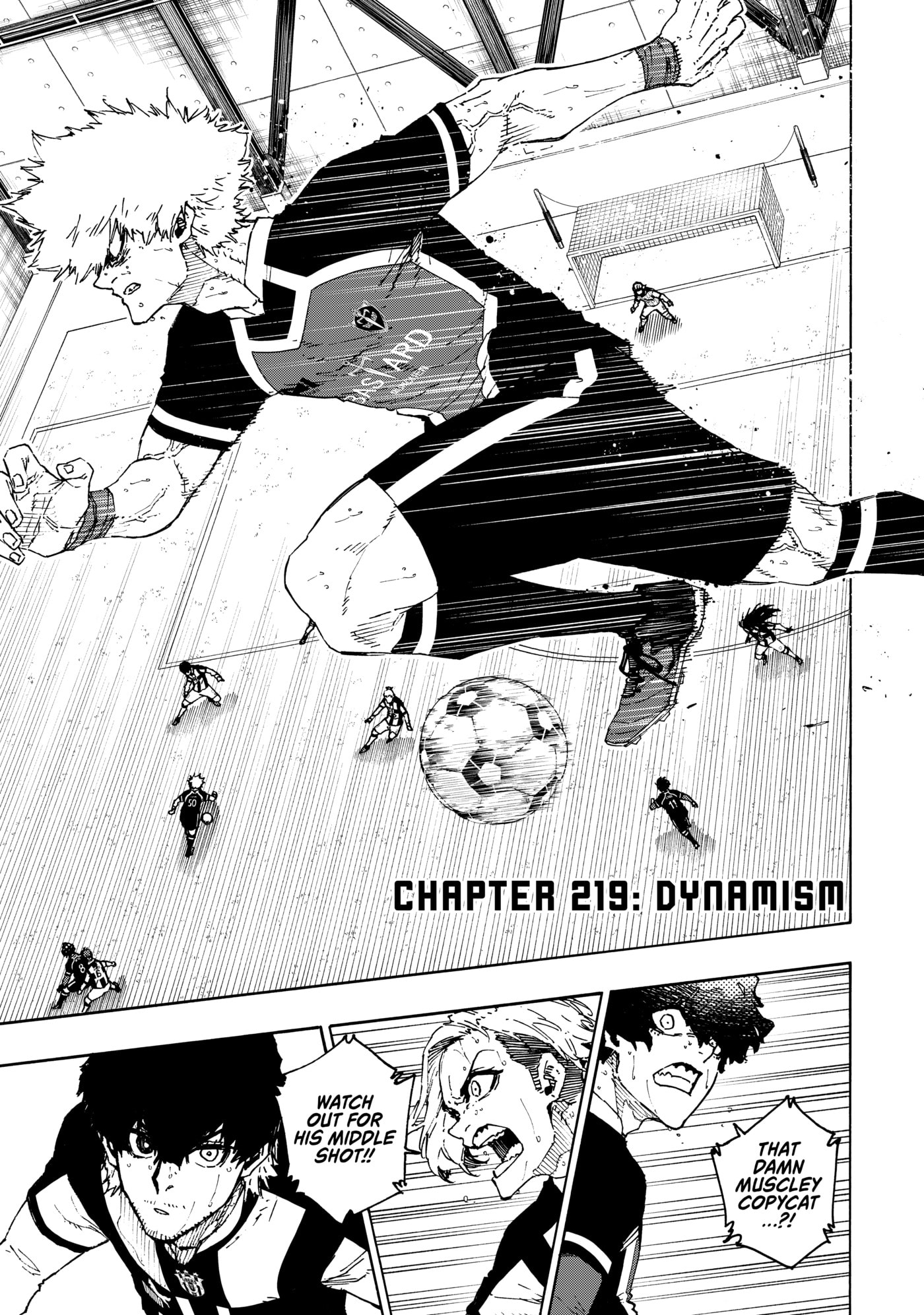 Blue Lock Chapter 219 page 1 - 