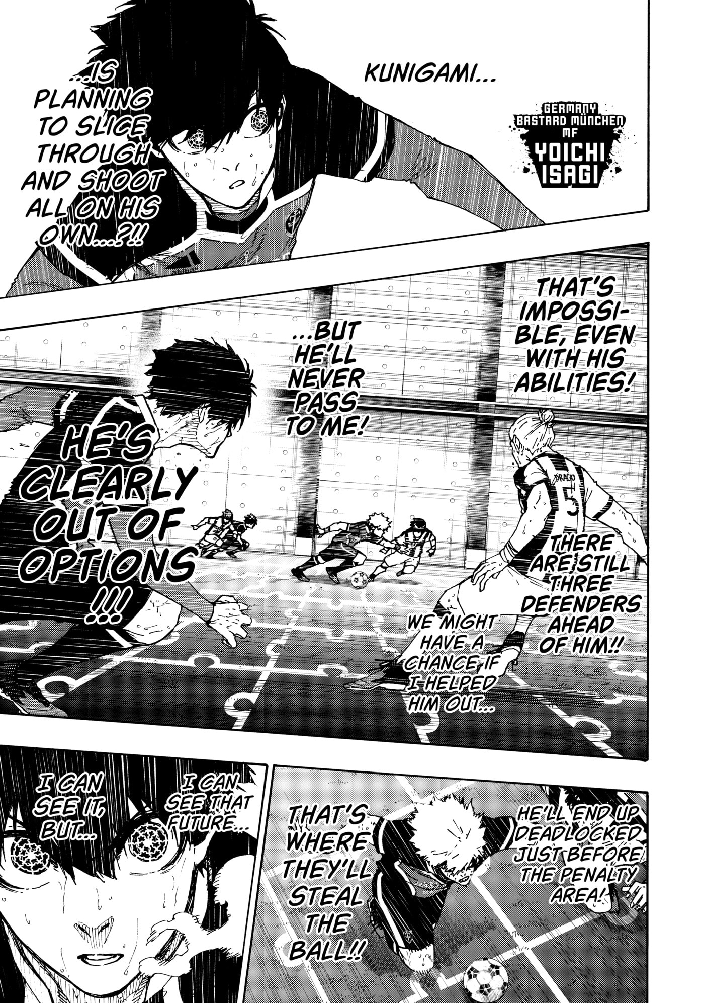 Blue Lock Chapter 219 page 3 - 