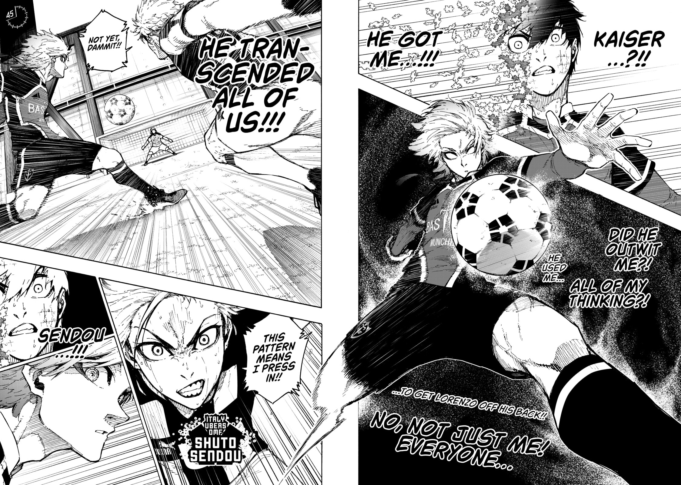 Blue Lock Chapter 220 page 7 - 