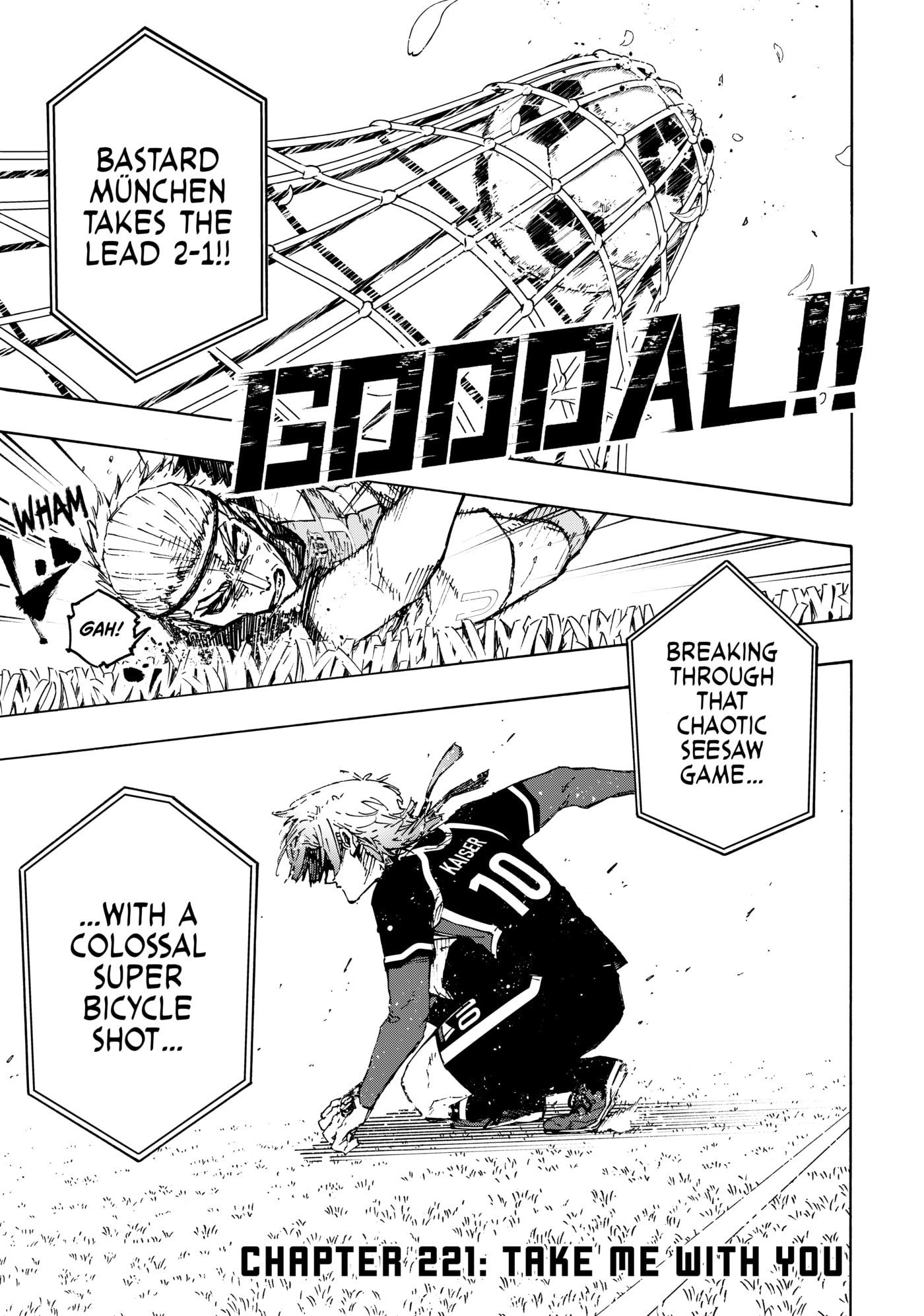 Blue Lock Chapter 221 page 1 - 