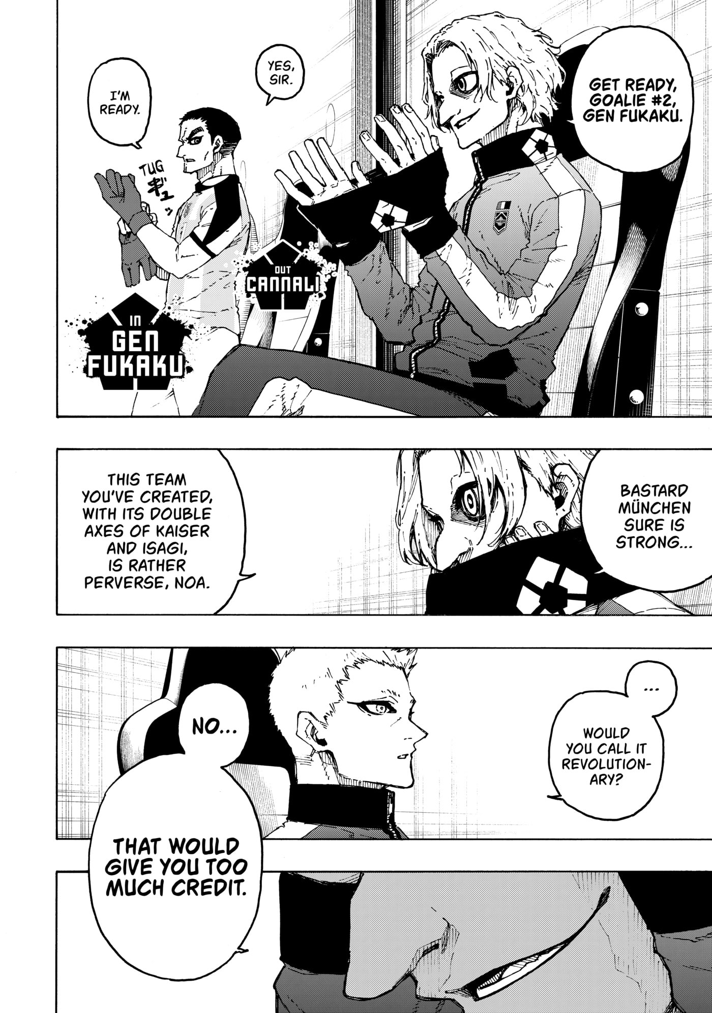 Blue Lock Chapter 221 page 13 - 