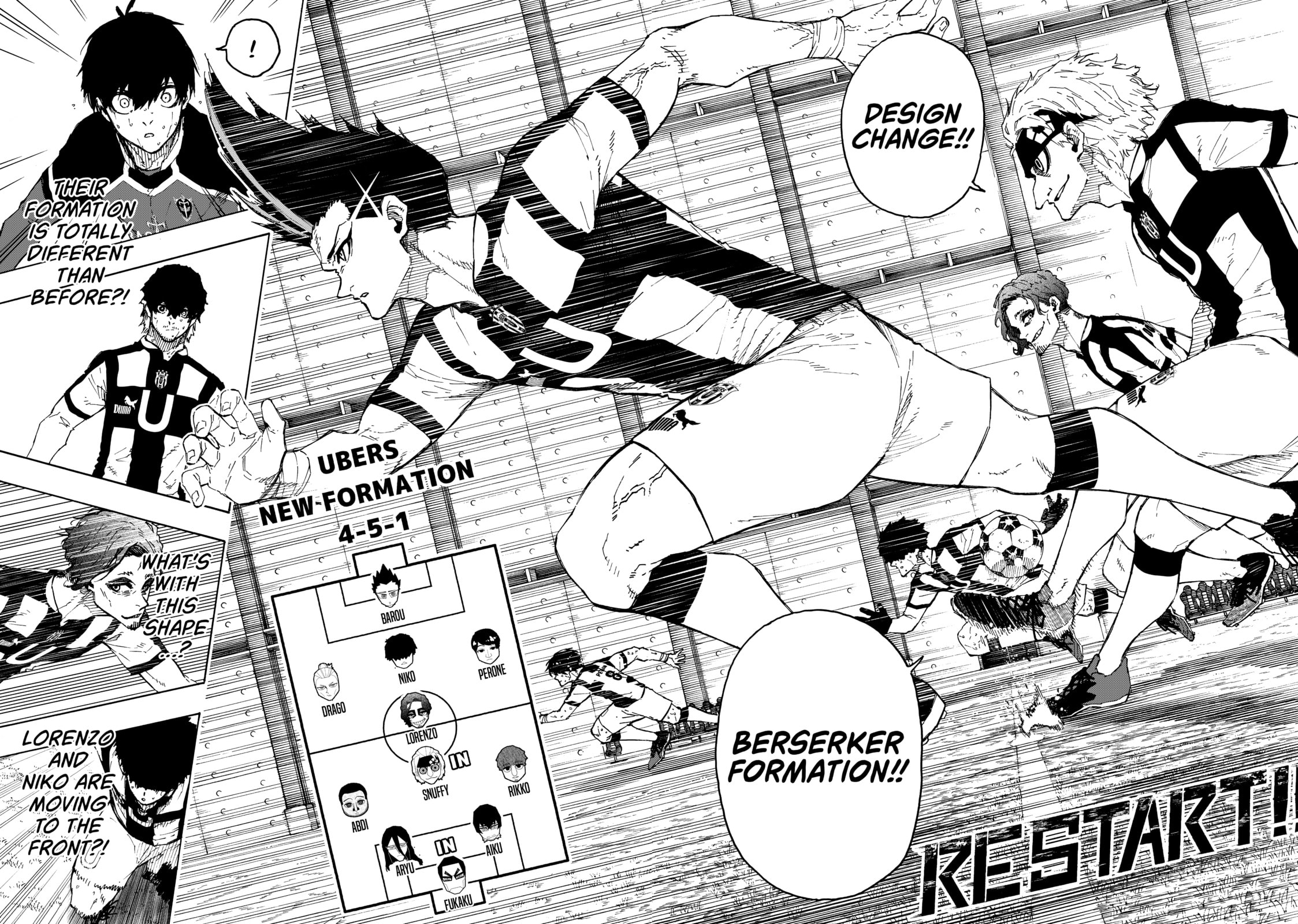Blue Lock Chapter 222 page 9 - 