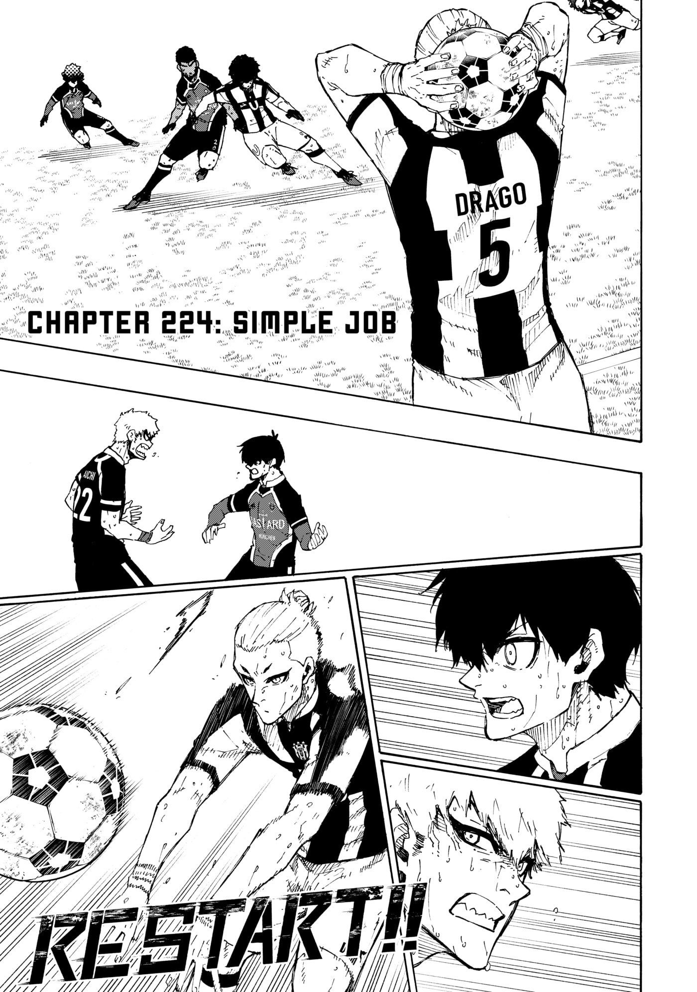 Blue Lock Chapter 224 page 1 - 