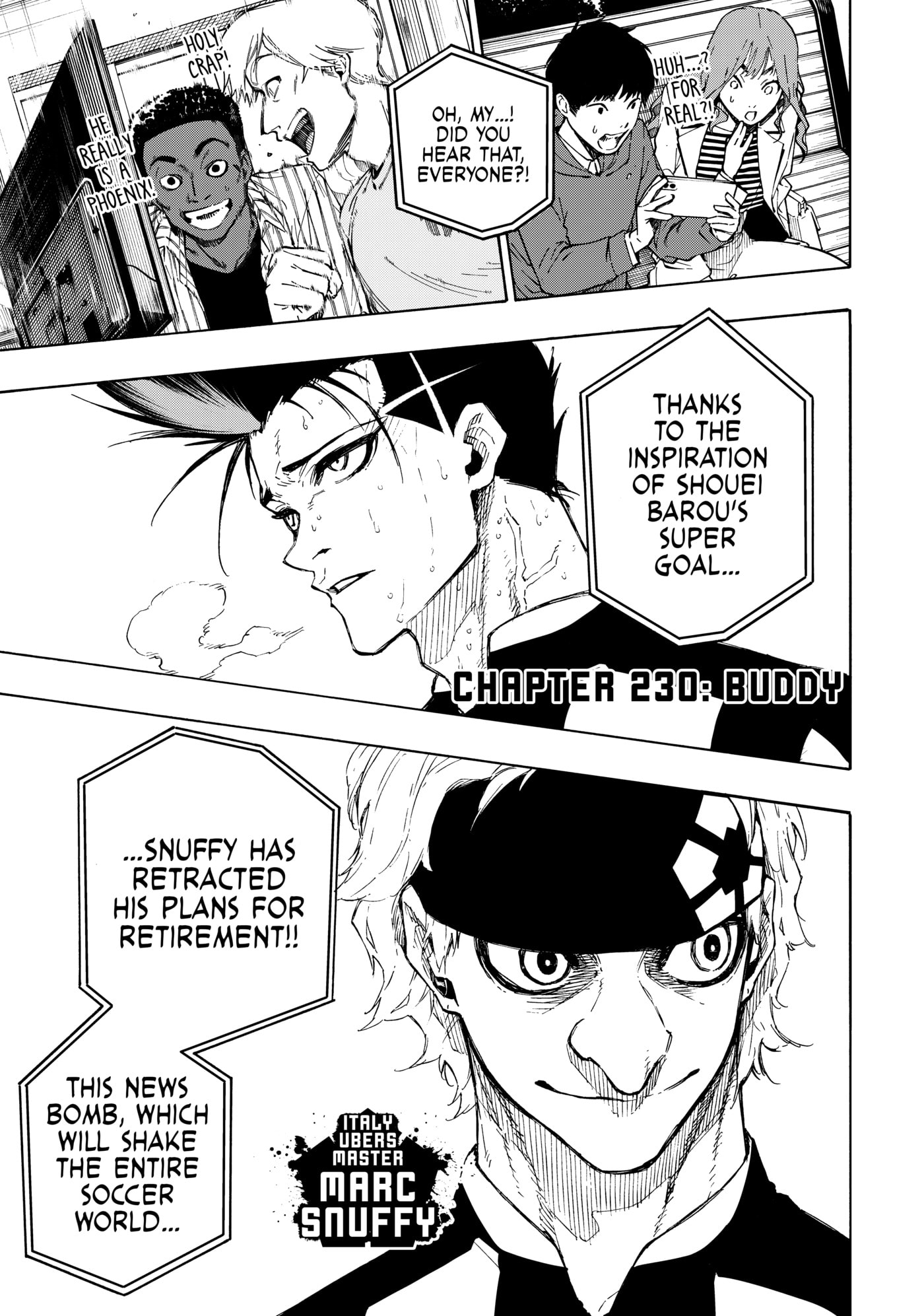 Blue Lock Chapter 230 page 1 - 