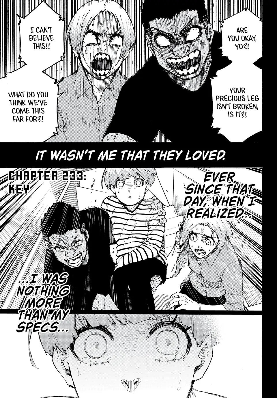Blue Lock Chapter 233 page 1 - 