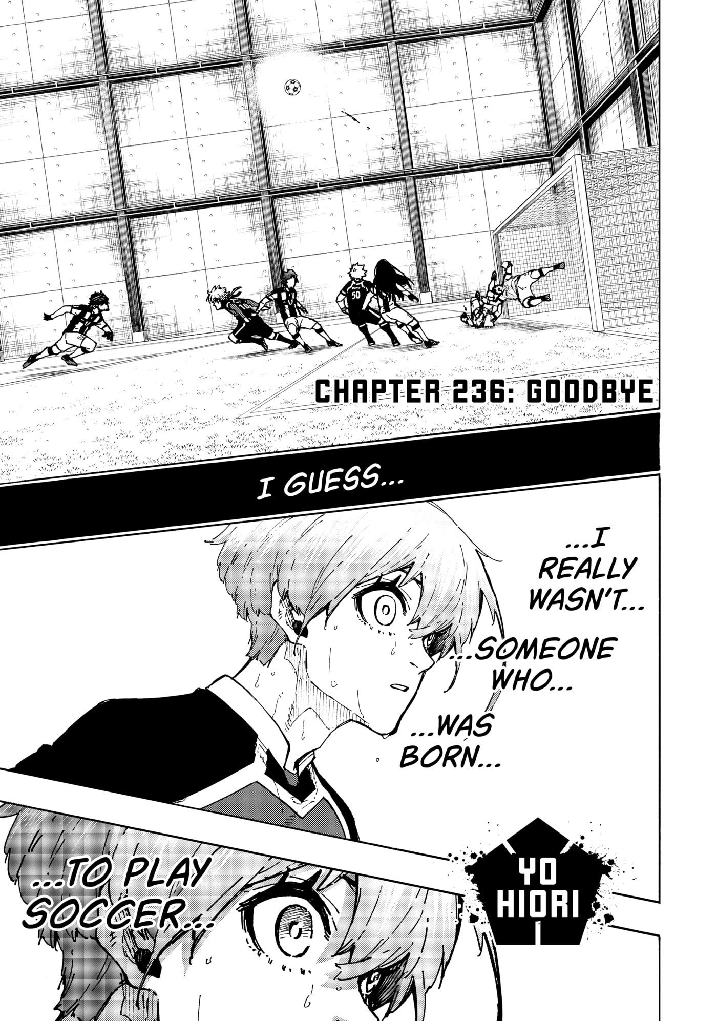 Blue Lock Chapter 236 page 1 - 