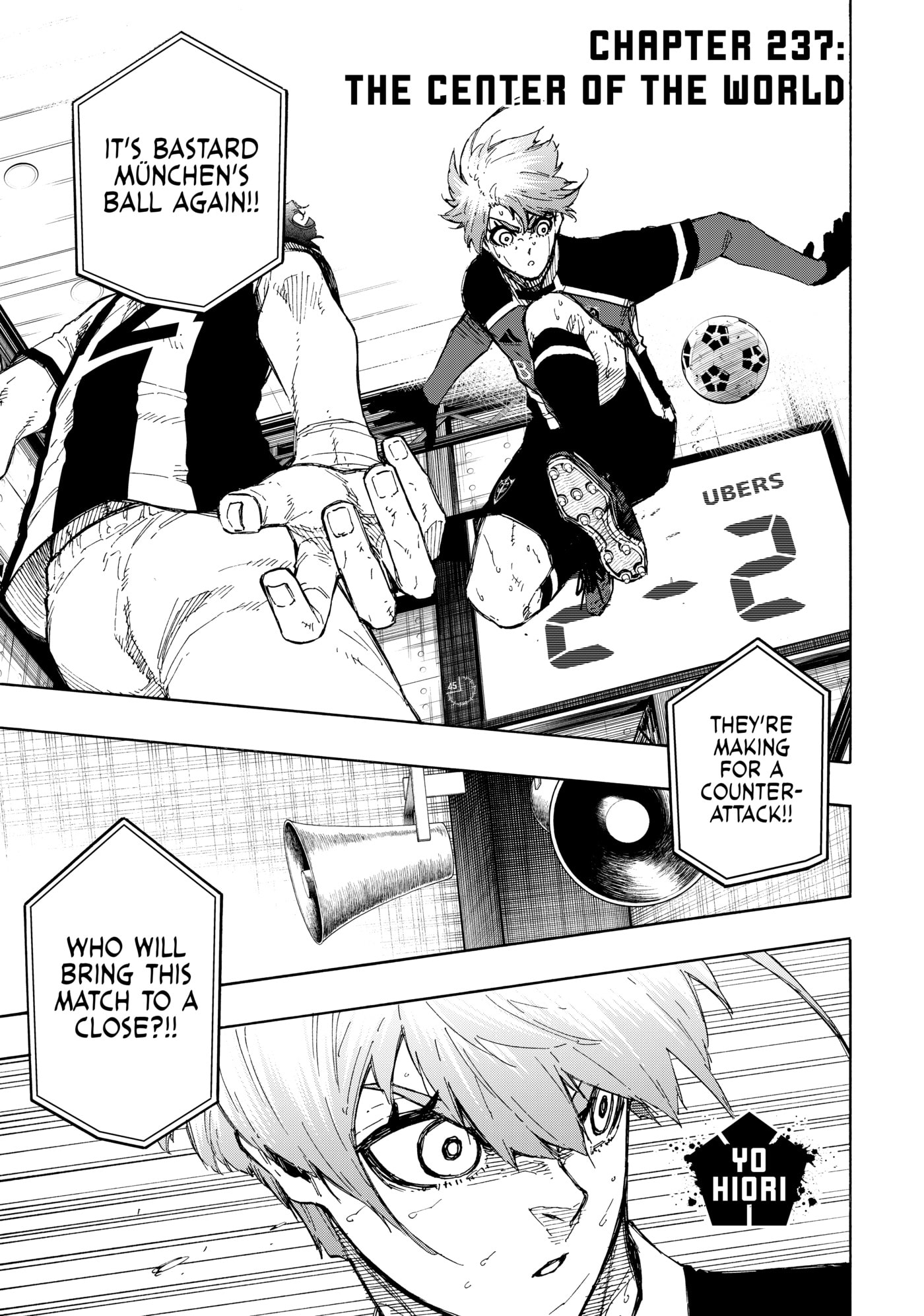 Blue Lock Chapter 237 page 1 - 