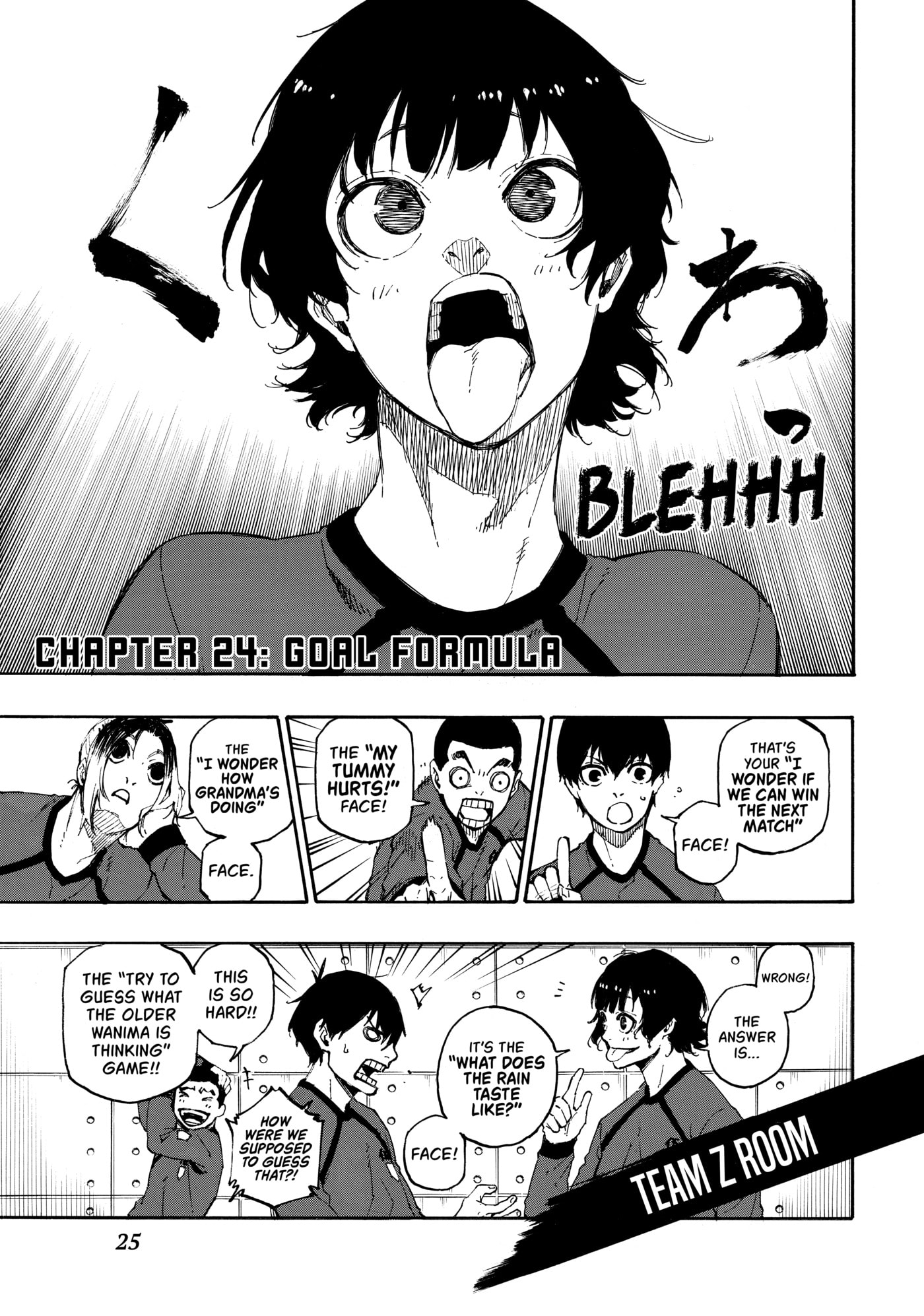 Blue Lock Chapter 24 page 1 - 