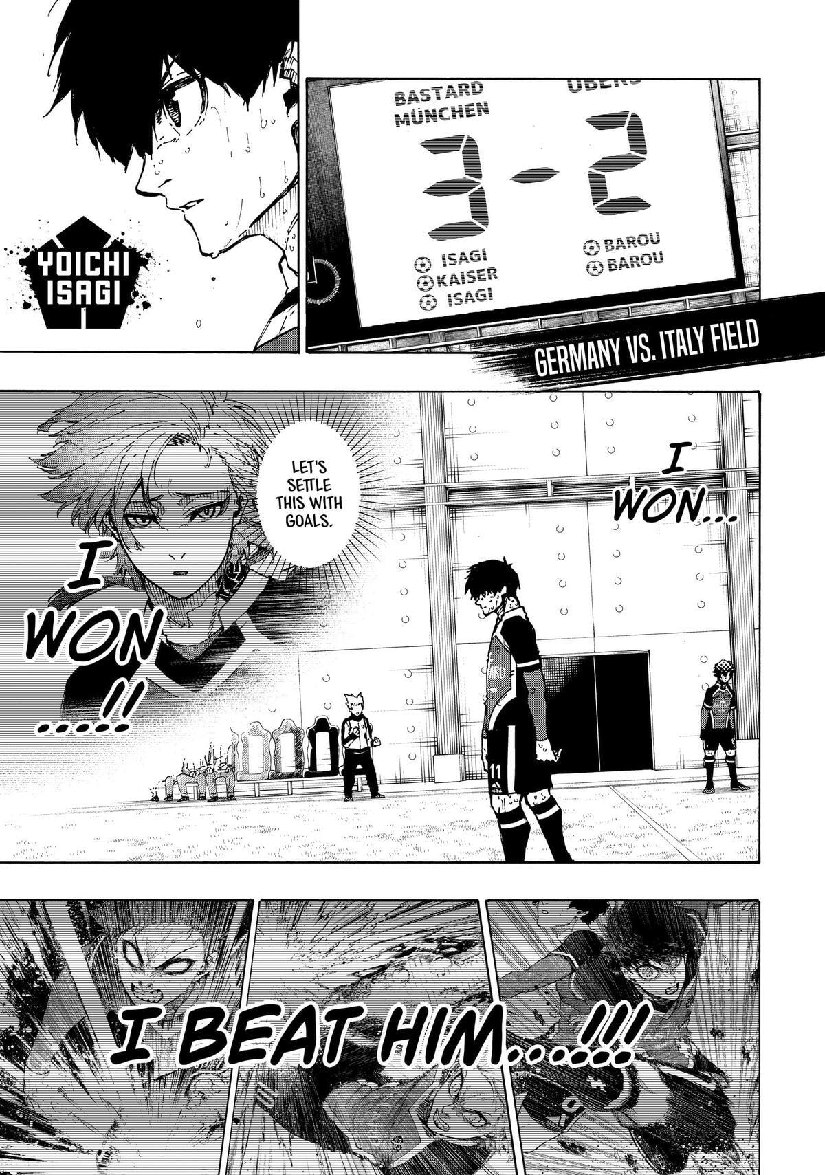 Blue Lock Chapter 240 page 11 - 