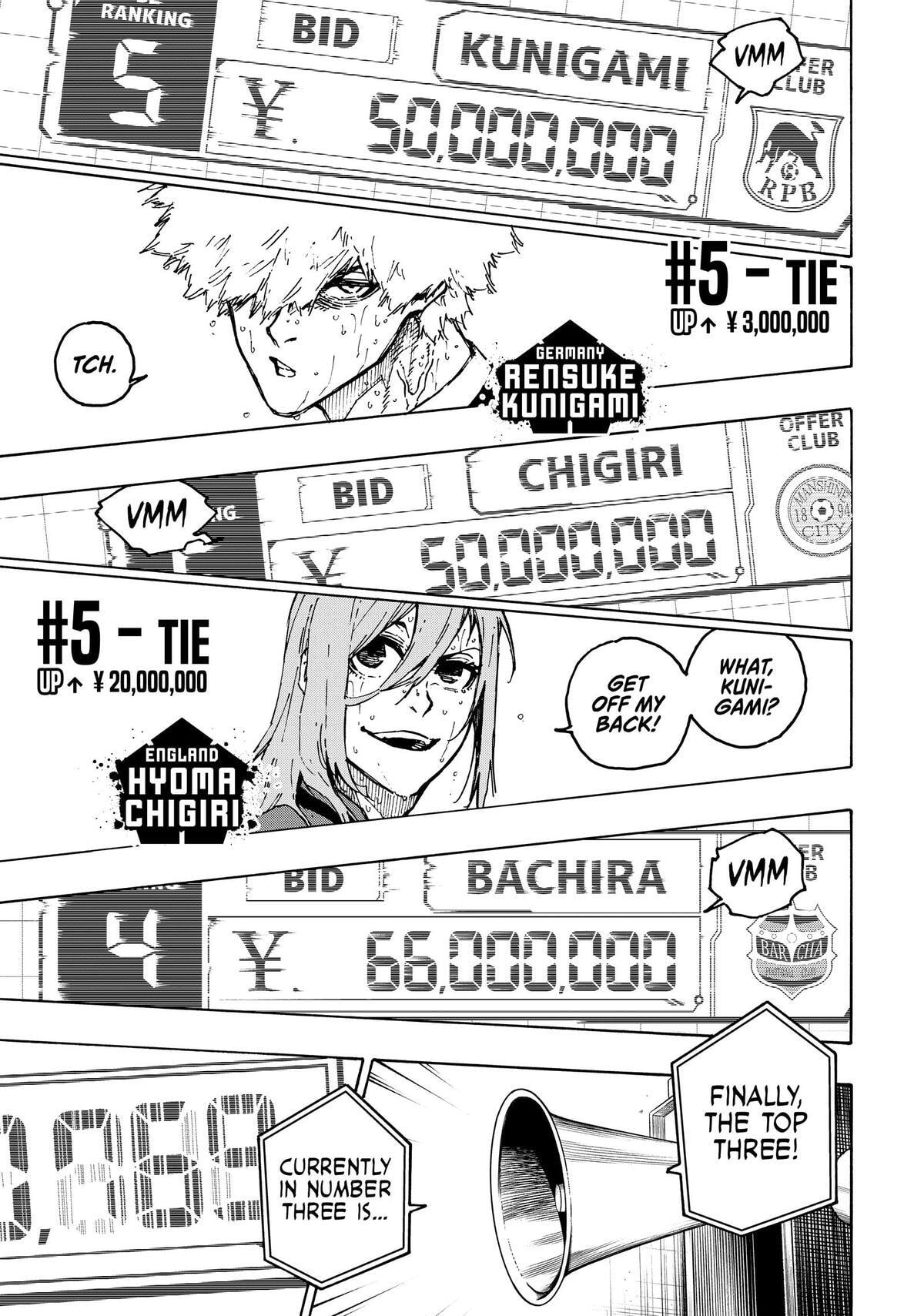 Blue Lock Chapter 240 page 17 - 