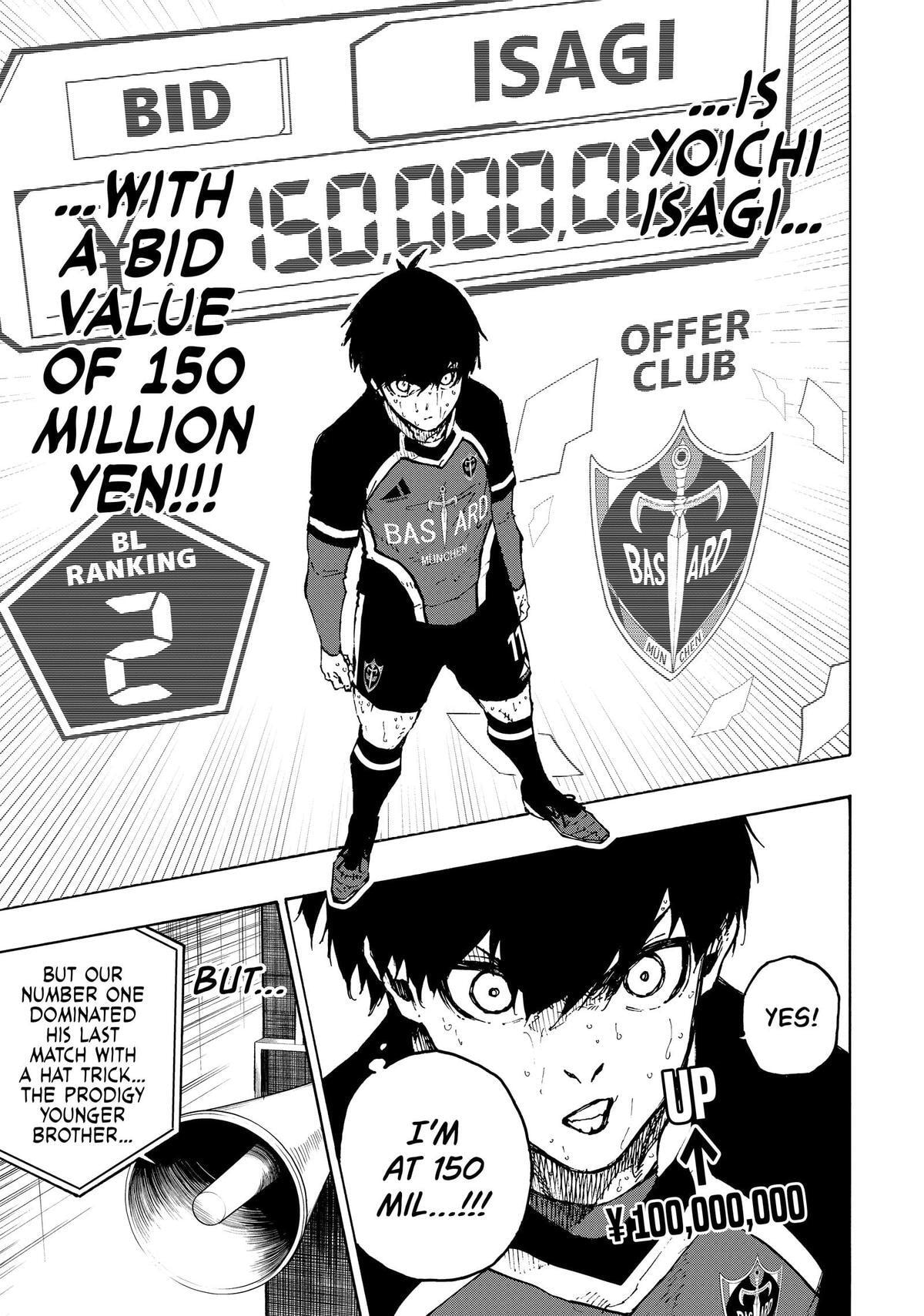 Blue Lock Chapter 240 page 19 - 