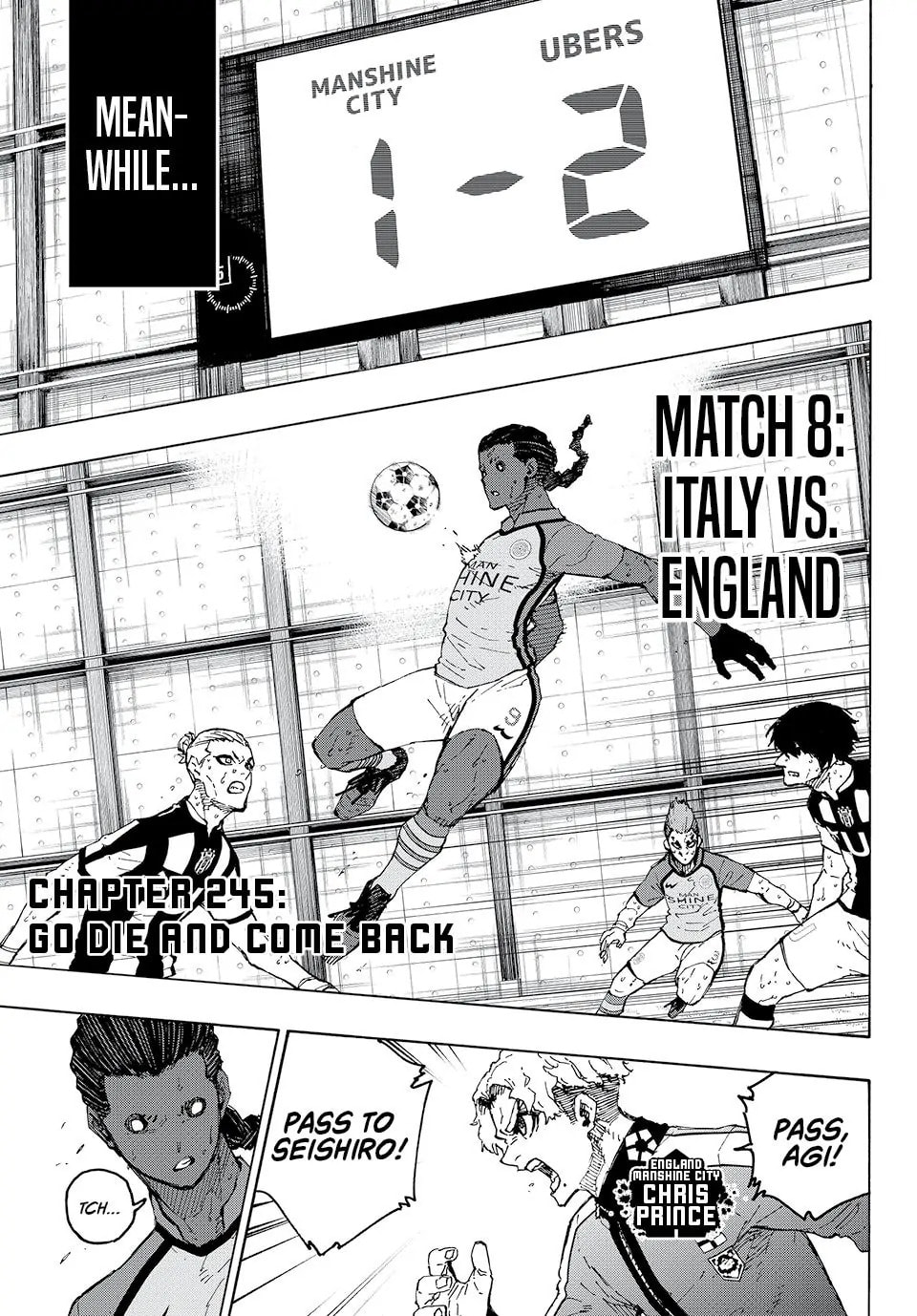 Blue Lock Chapter 245 page 1 - 