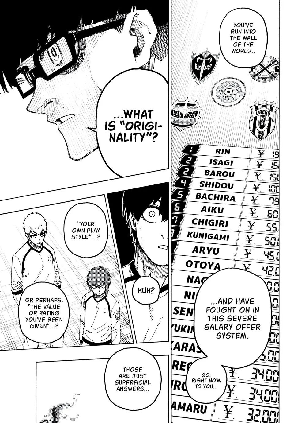 Blue Lock Chapter 247 page 12 - 