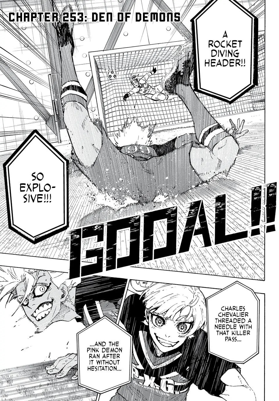 Blue Lock Chapter 253 page 1 - 