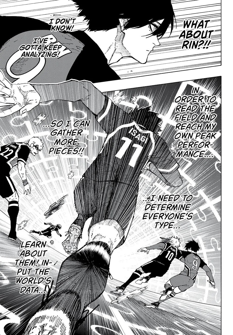 Blue Lock Chapter 254 page 11 - 