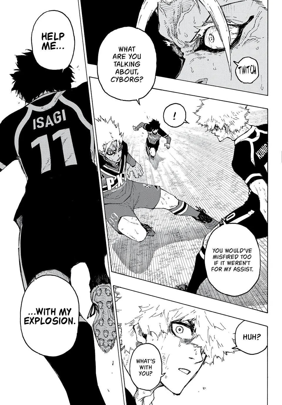 Blue Lock Chapter 255 page 15 - 