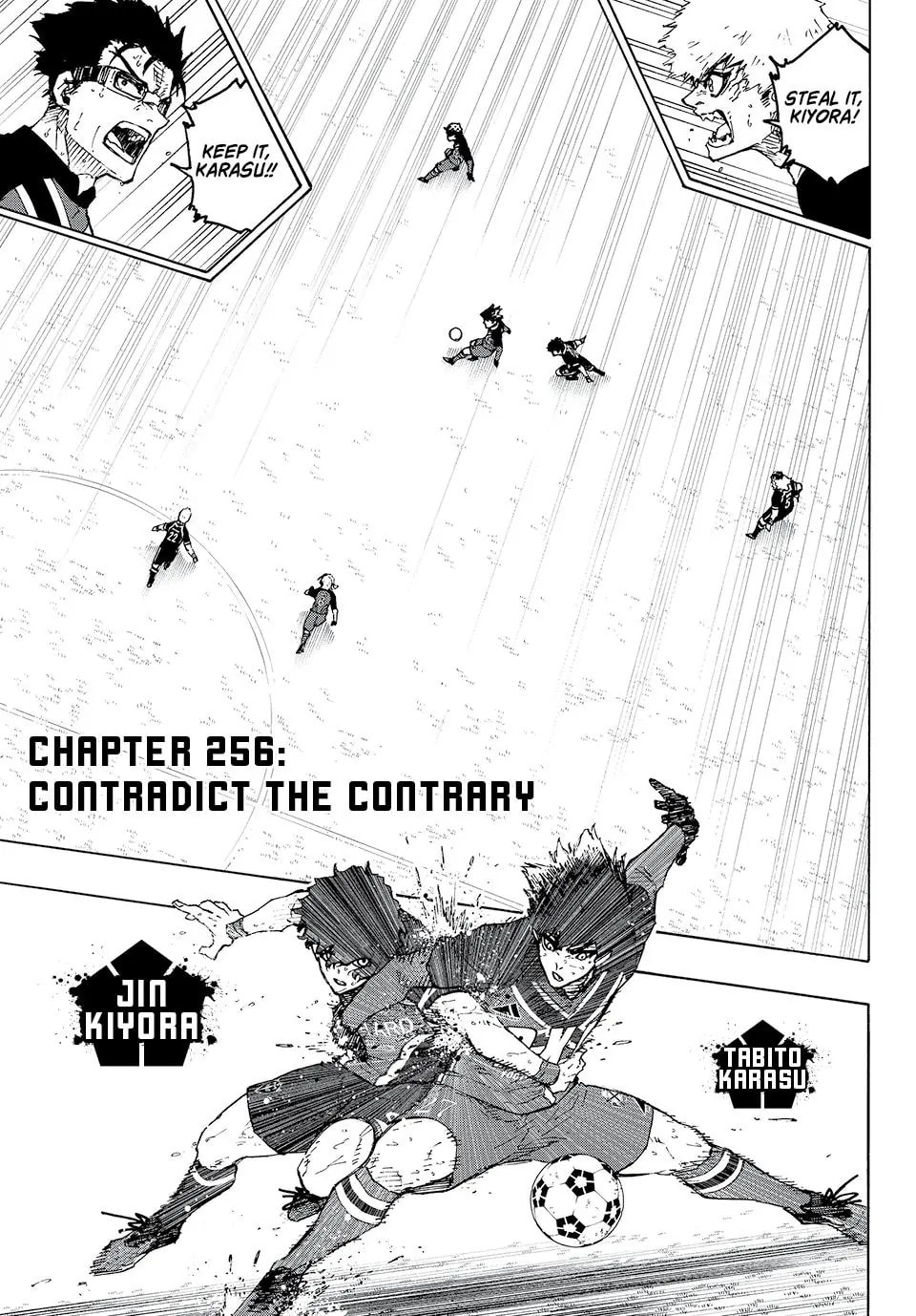 Blue Lock Chapter 256 page 1 - 