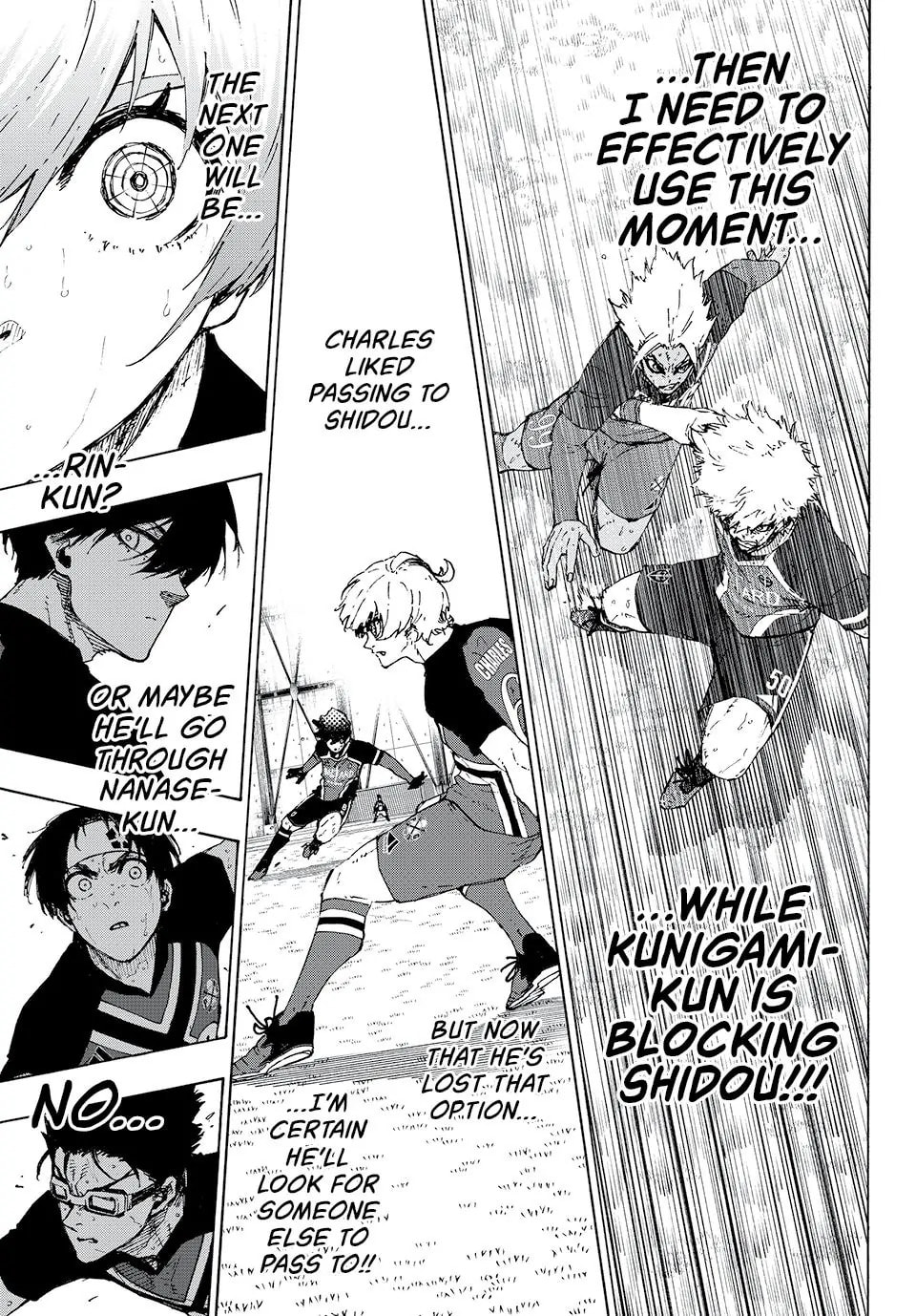 Blue Lock Chapter 256 page 3 - 
