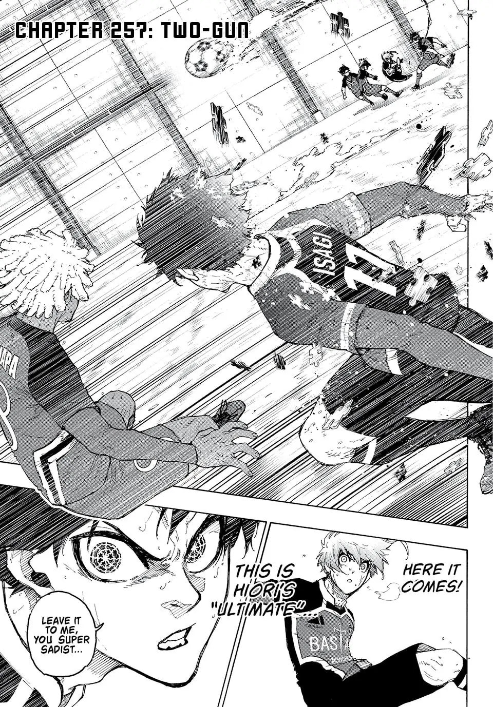 Blue Lock Chapter 257 page 1 - 