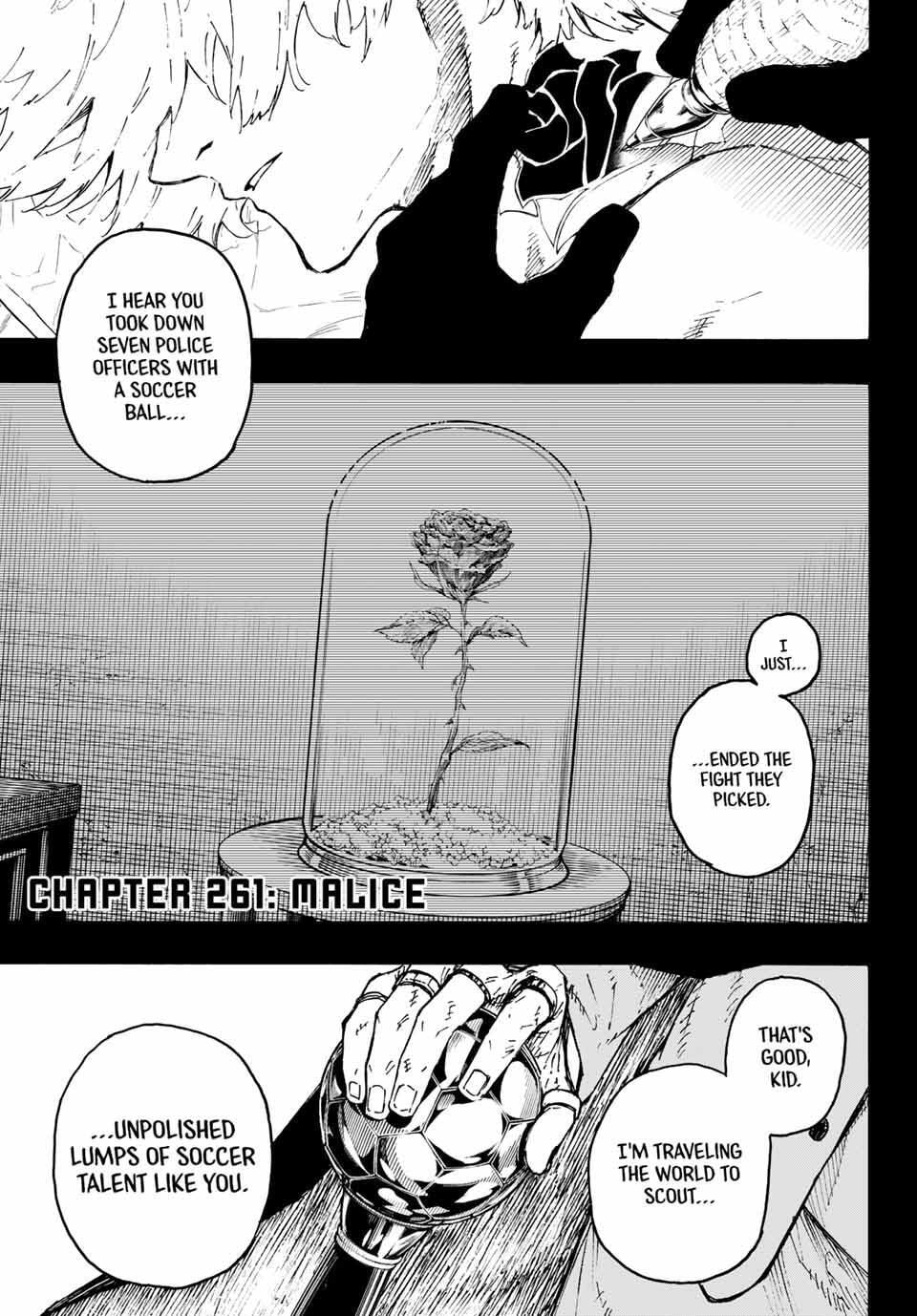 Blue Lock Chapter 261 page 1 - 
