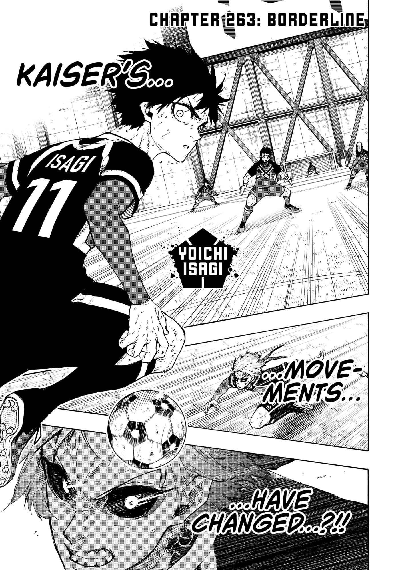Blue Lock Chapter 263 page 1 - 