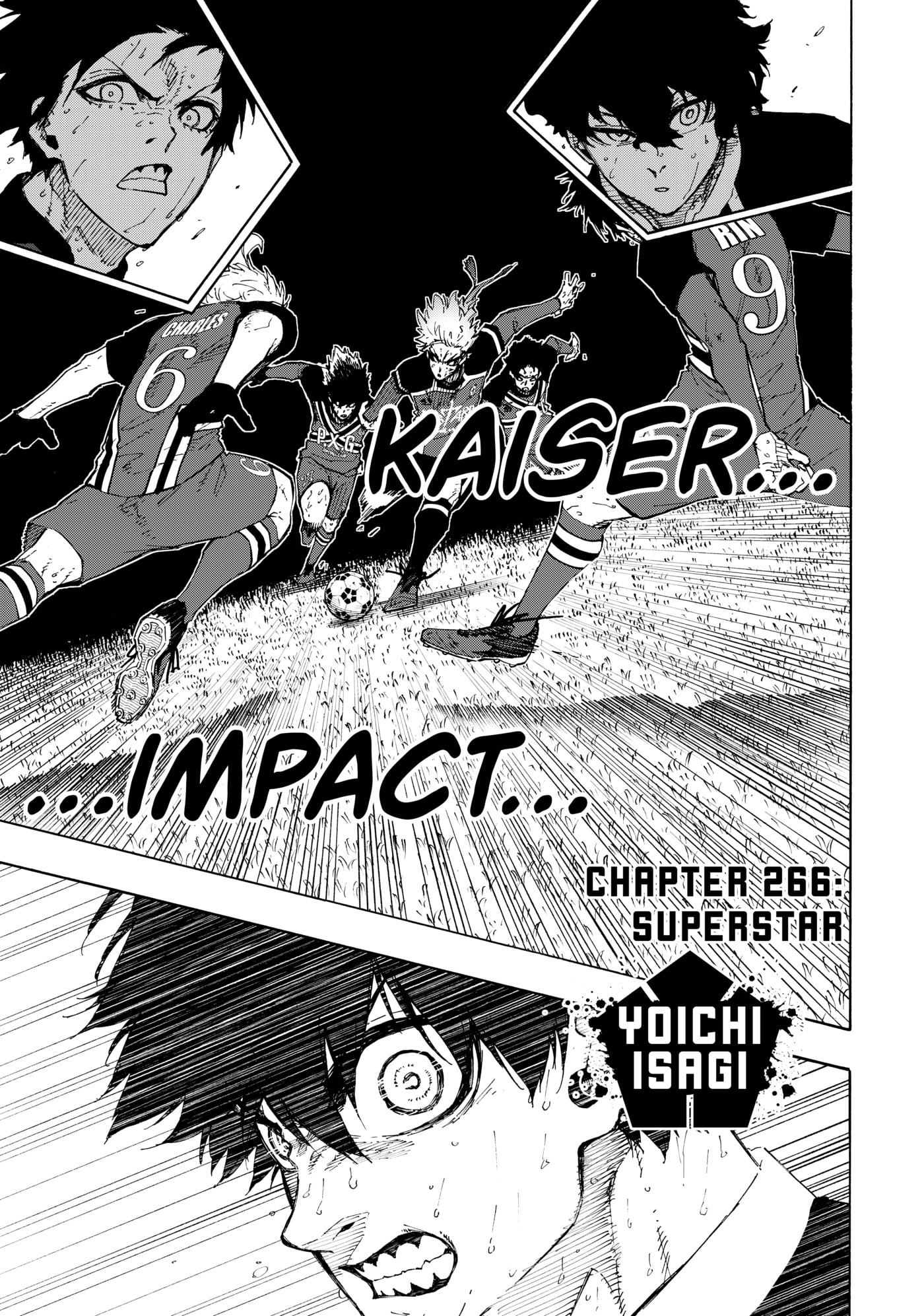 Blue Lock Chapter 266 page 1 - 