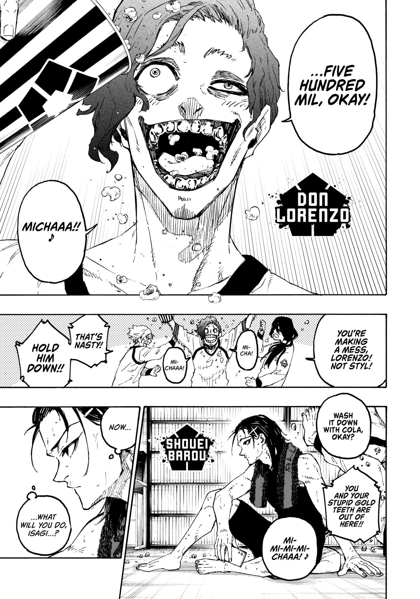 Blue Lock Chapter 268 page 3 - 