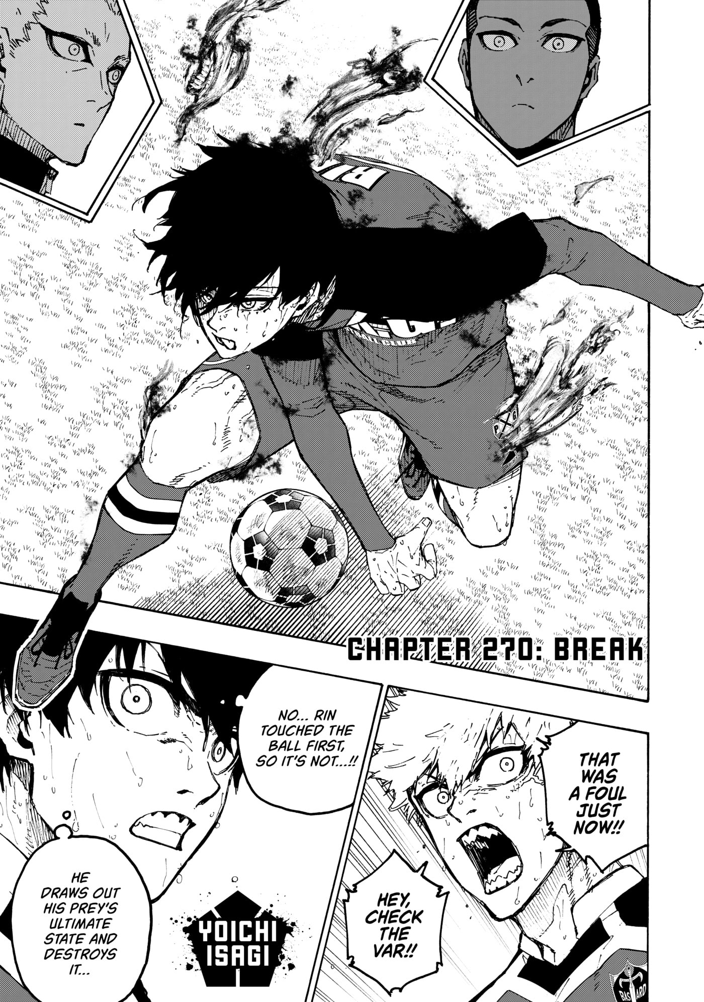 Blue Lock Chapter 270 page 1 - 